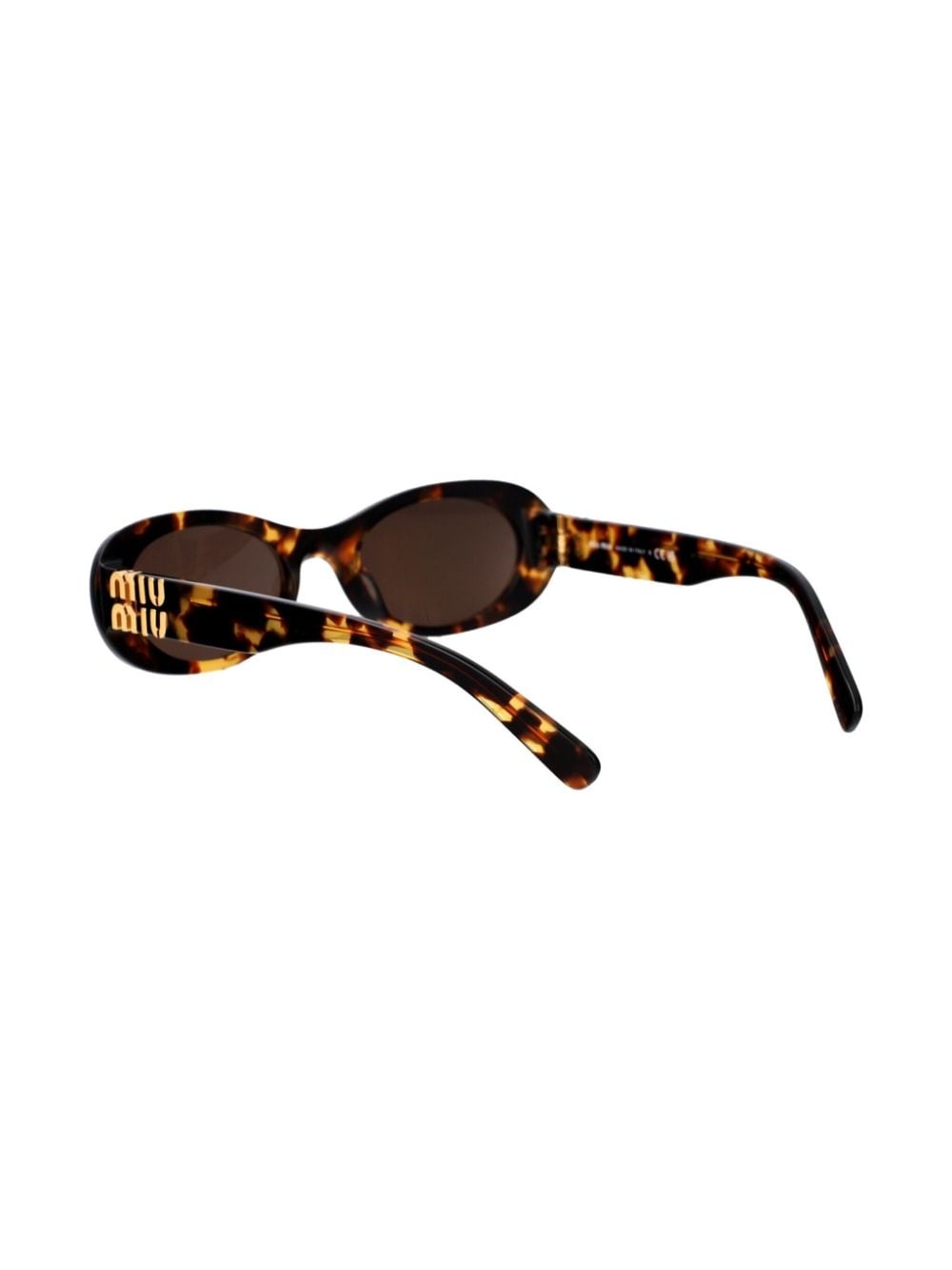 oval-frame sunglasses - 4