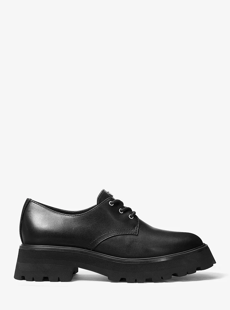 Loden Leather Oxford - 1