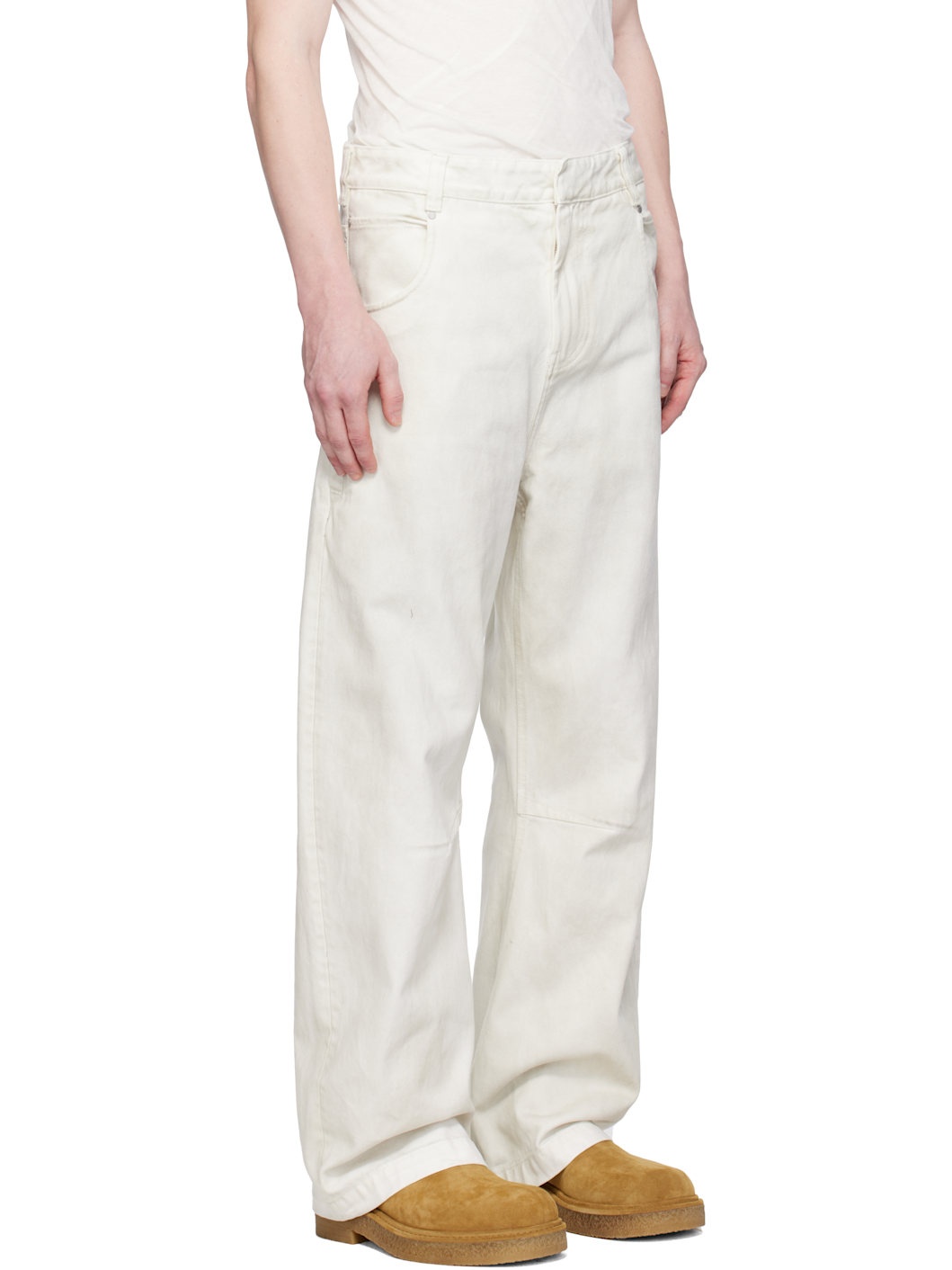 White Gem Jeans - 2
