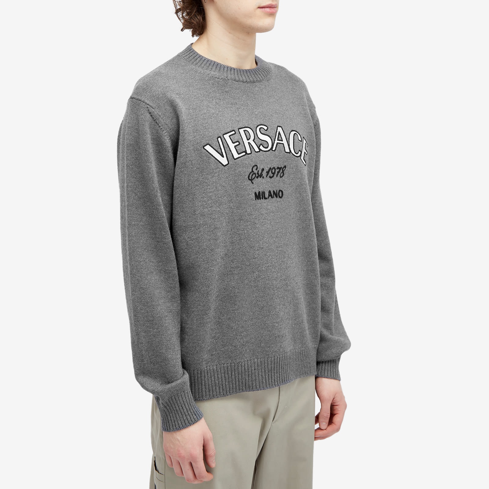 Versace Milano Embroidered Knit - 2