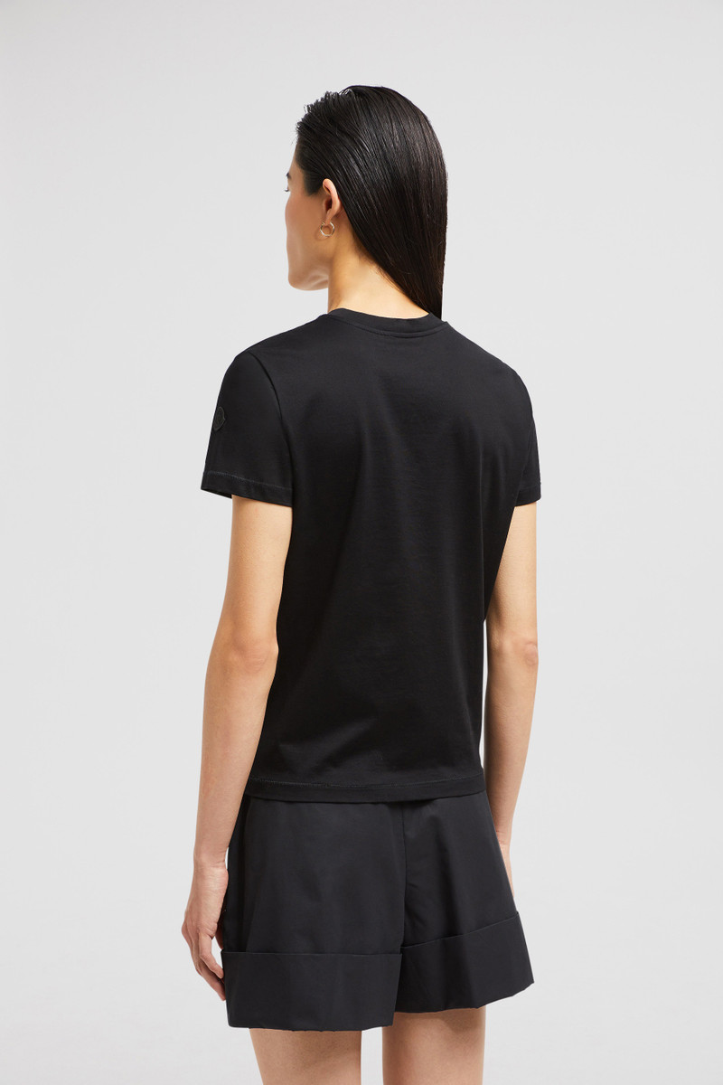 Beaded Cotton T-Shirt 5