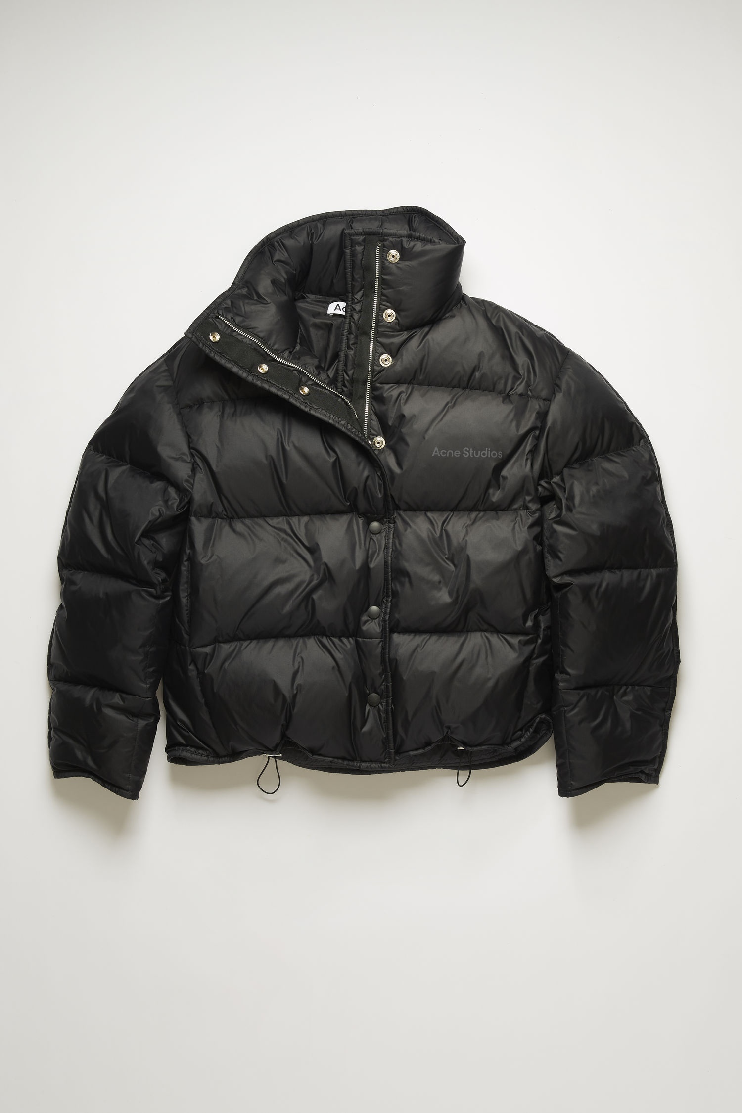 Cropped down jacket black - 6