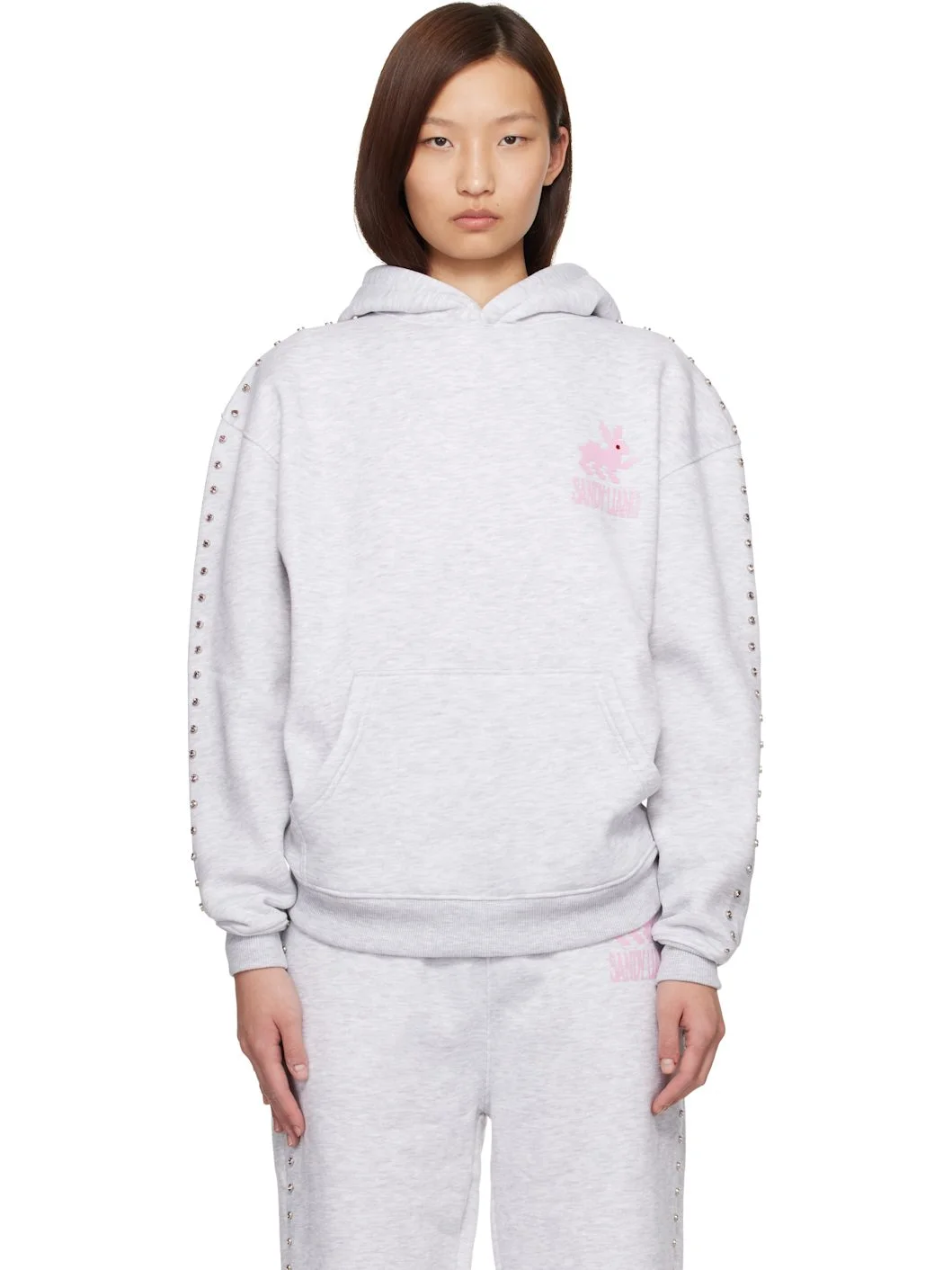Gray Mung Bean Hoodie - 1