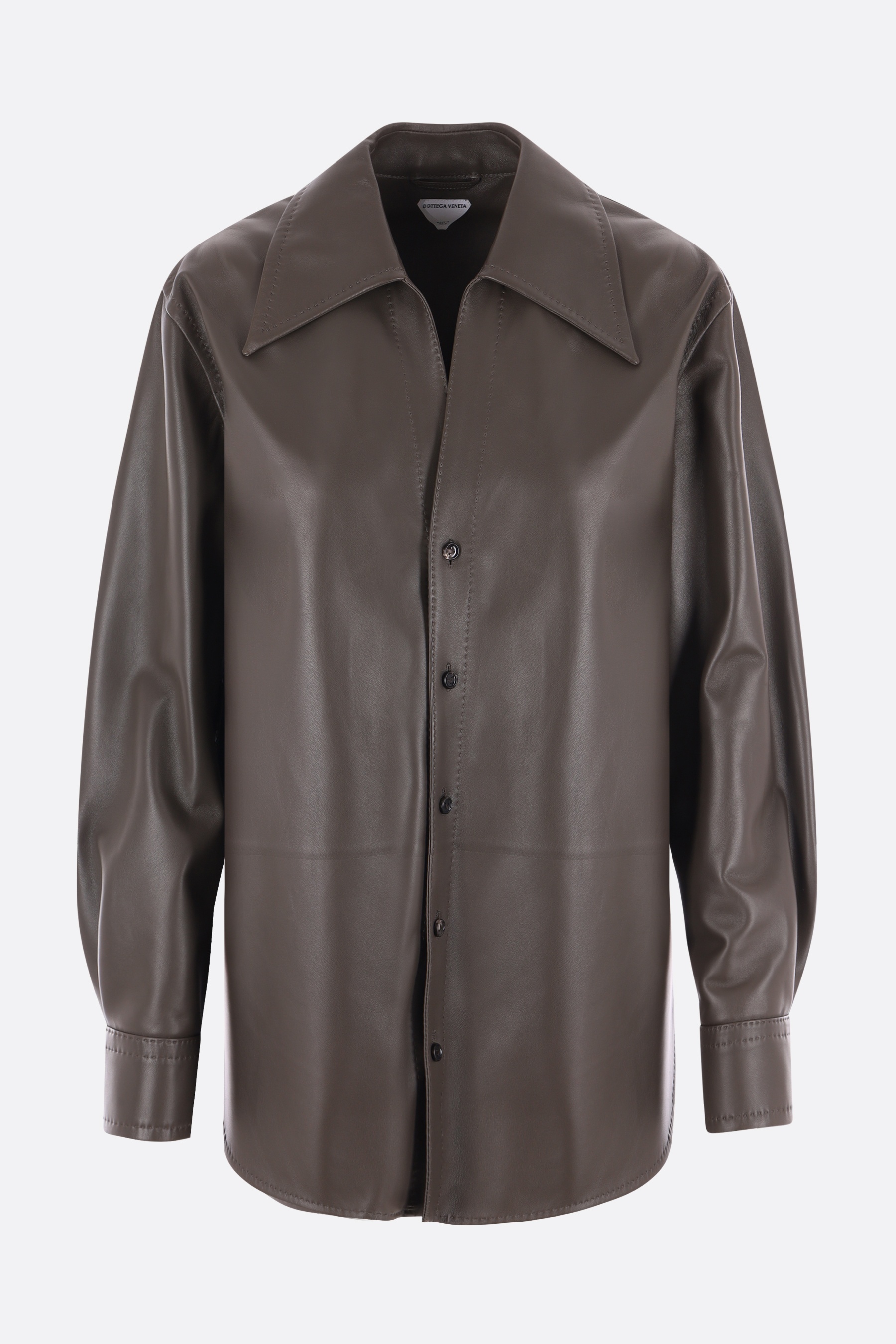 ブルゾン Bottega Veneta Nappa Oversized Overshirt Bottega Veneta NAPPA OVERSIZED OVERSHIRT | tizianafausti