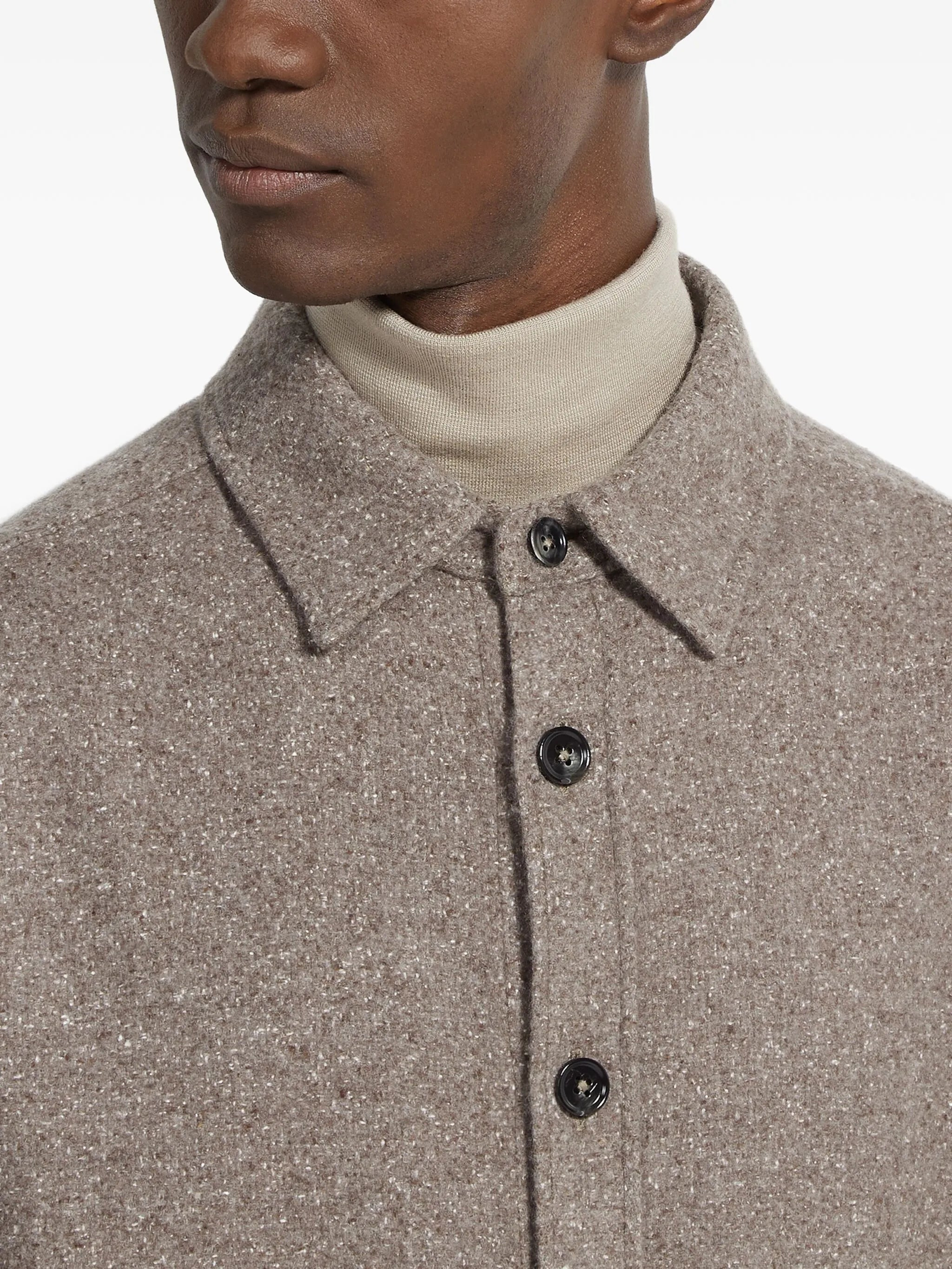 Zegna Cashmere-silk Overshirt - 2