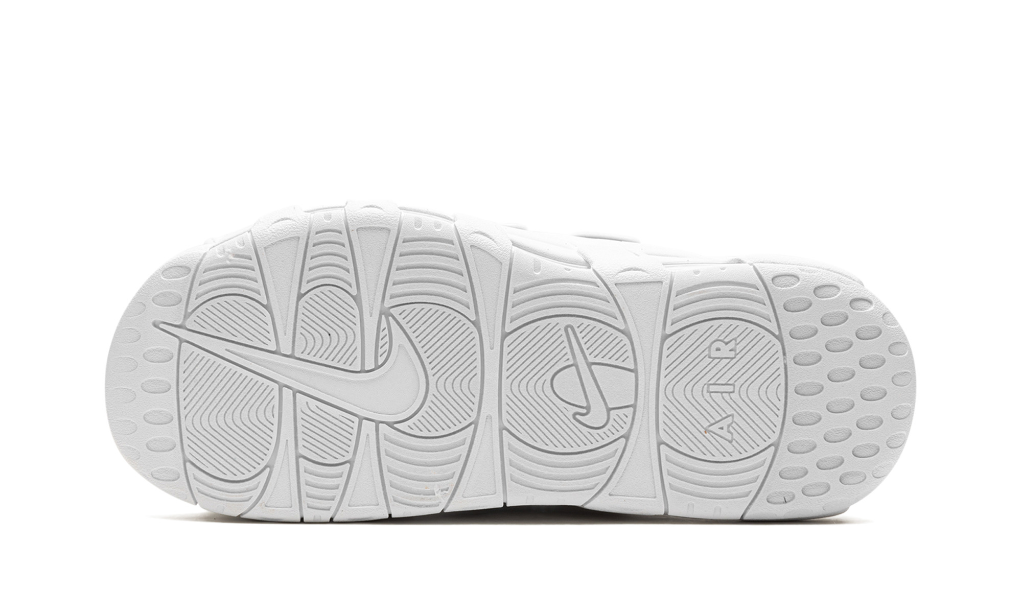 Nike More Uptempo Slide "Triple White" - 5