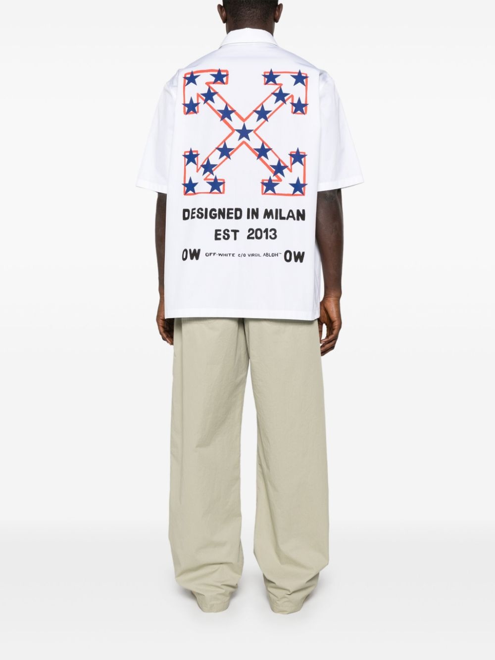 Arrow-motif shirt - 2