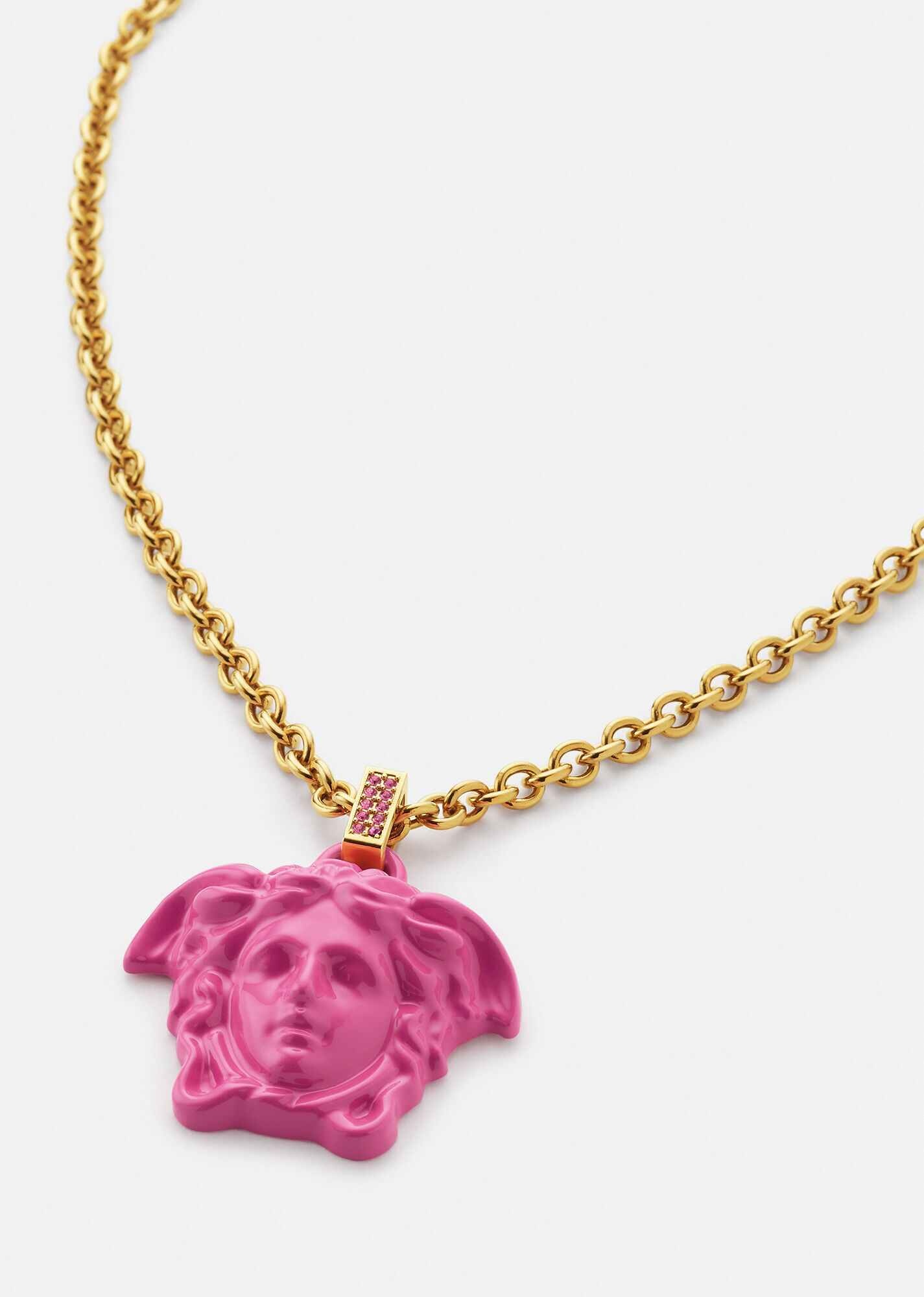 La Medusa Lacquered Pendant Necklace - 3