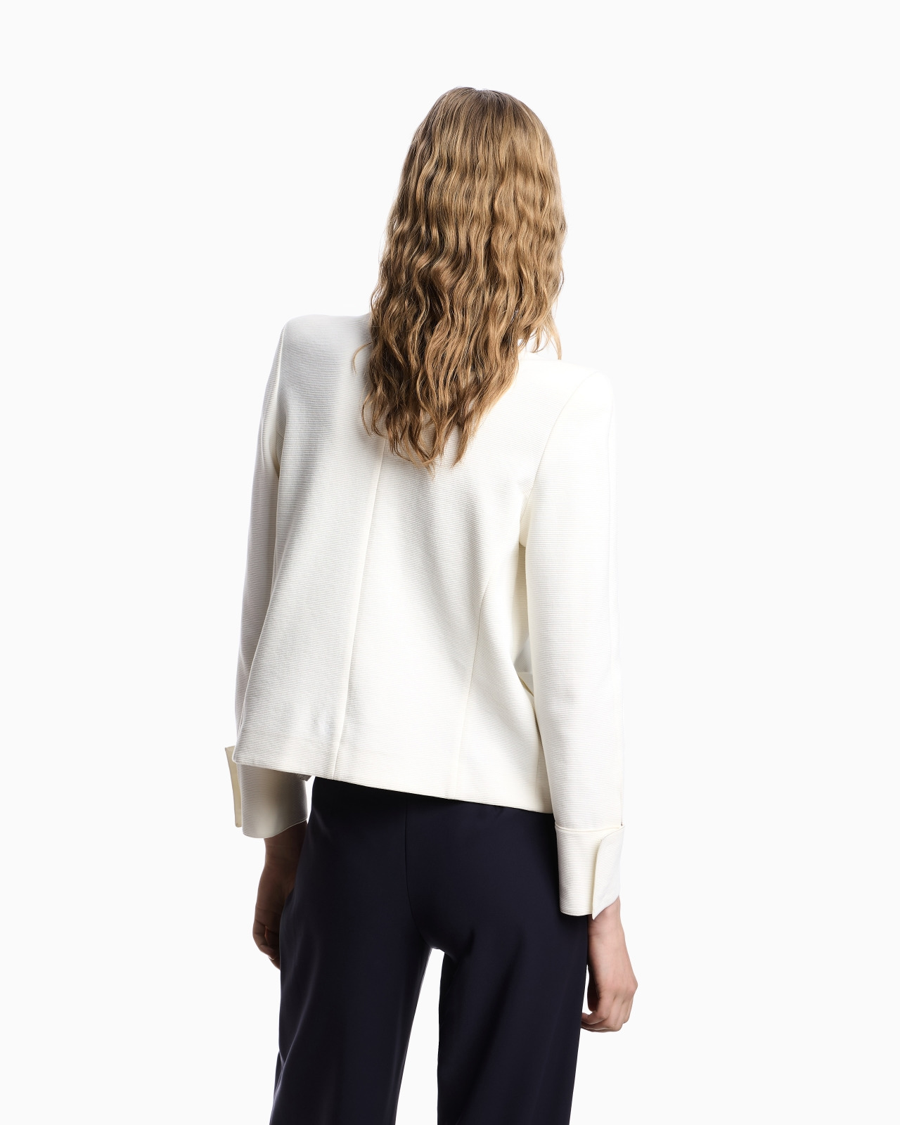 OTTOMAN JERSEY ZIP-UP JACKET - 3