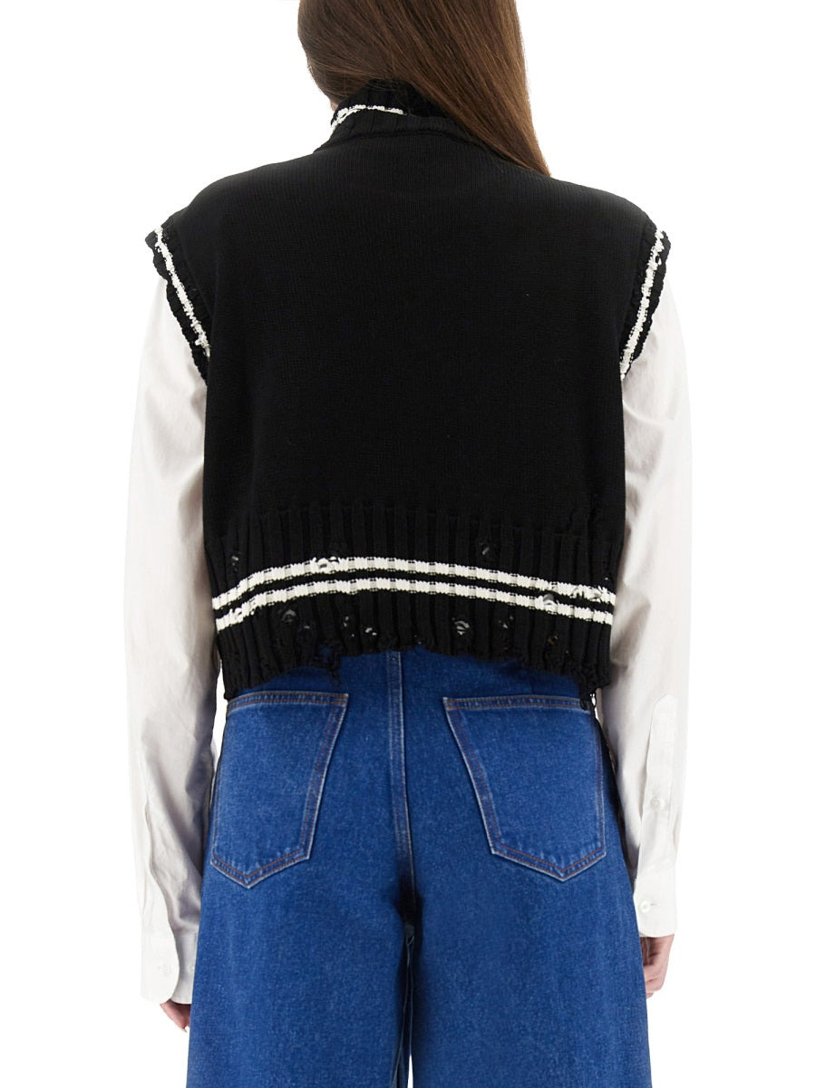 Short Cotton Vest - 3