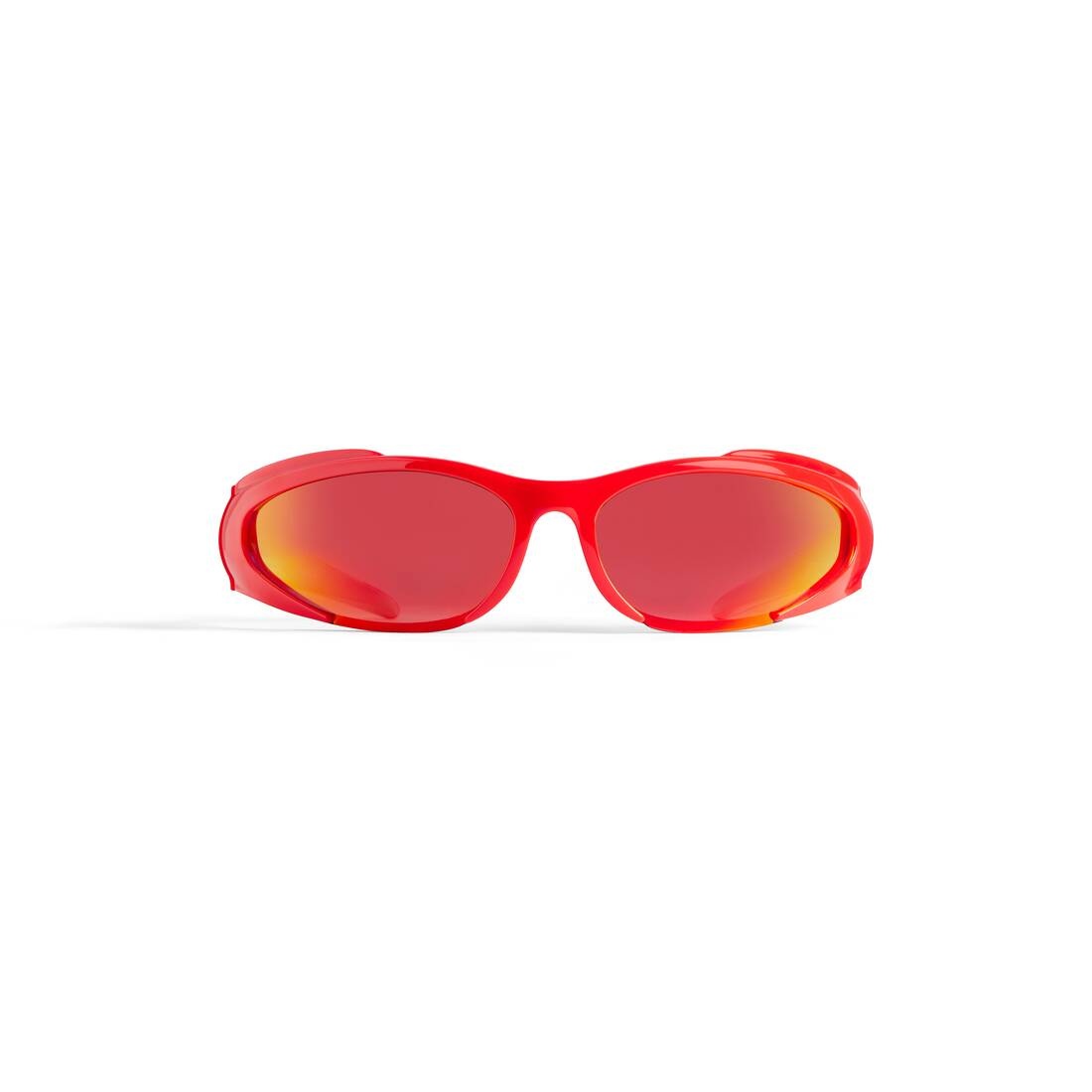 Skiwear - Reverse Xpander Rectangle Sunglasses in Red - 1