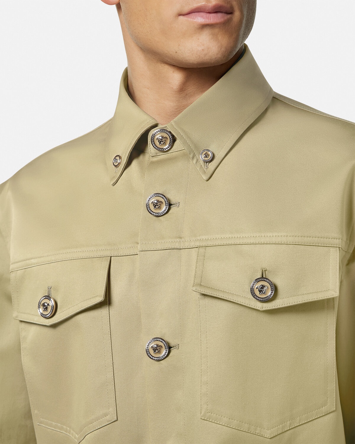 Gabardine Overshirt - 3