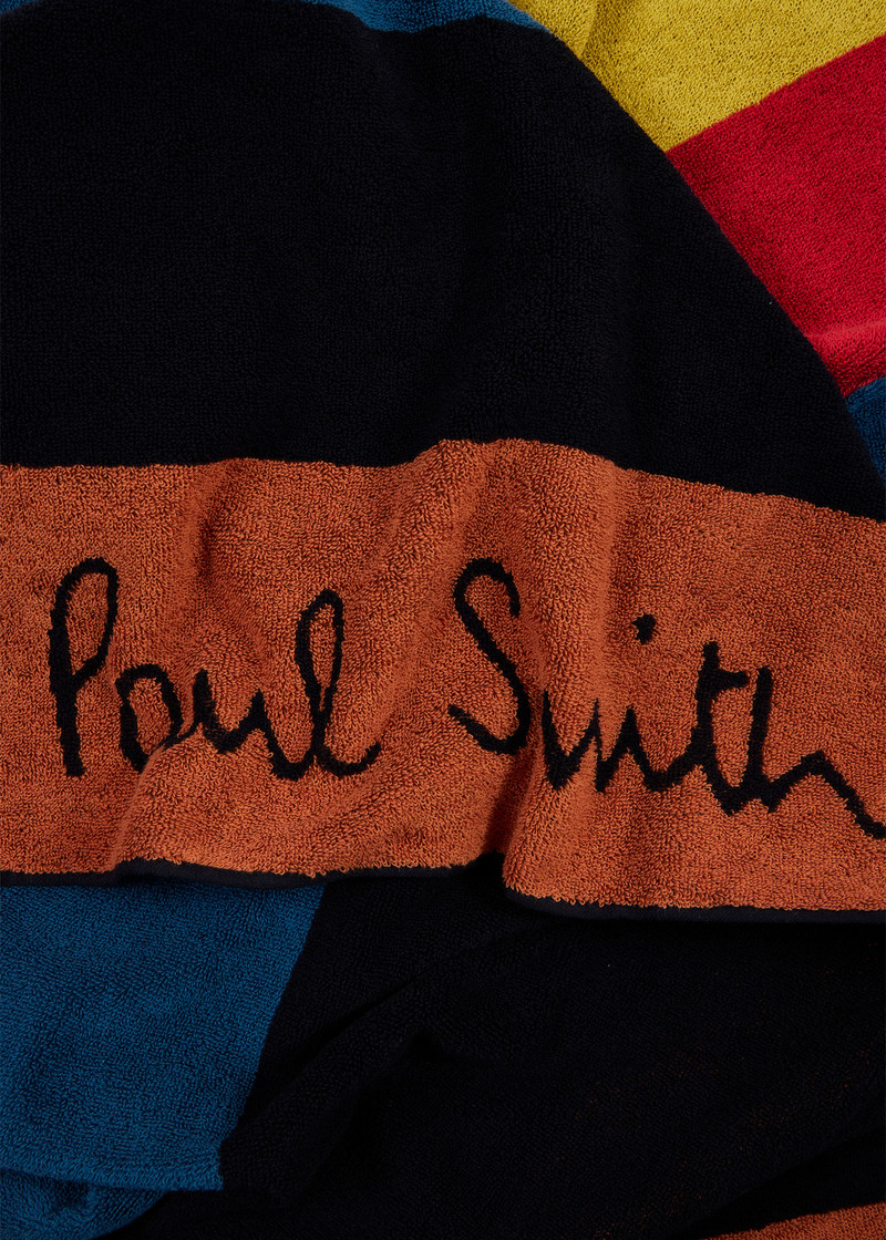 'Artist Stripe' Cotton Towel 3
