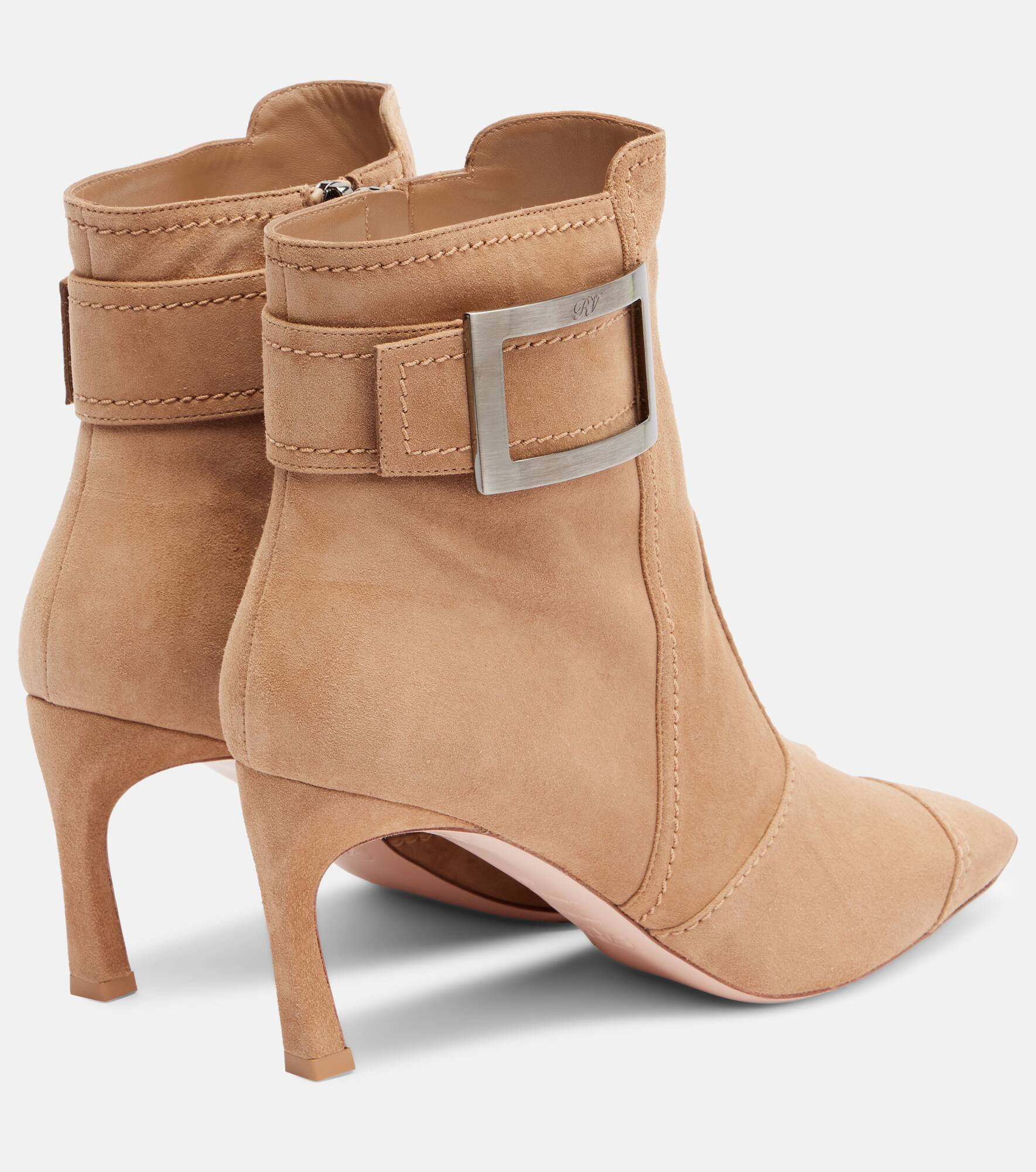 Trompette suede ankle boots - 2