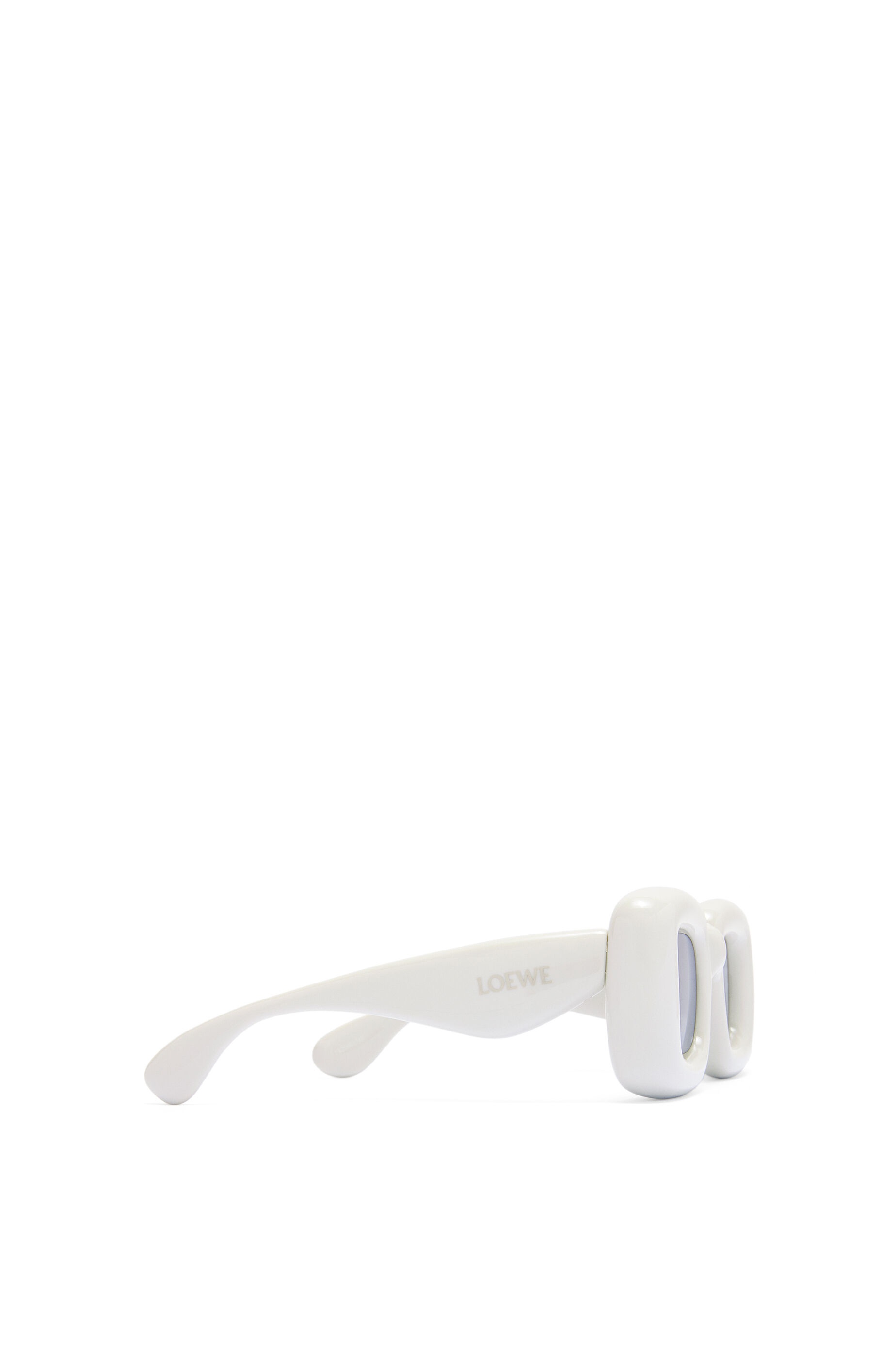 Inflated rectangular sunglasses in nylon - 4