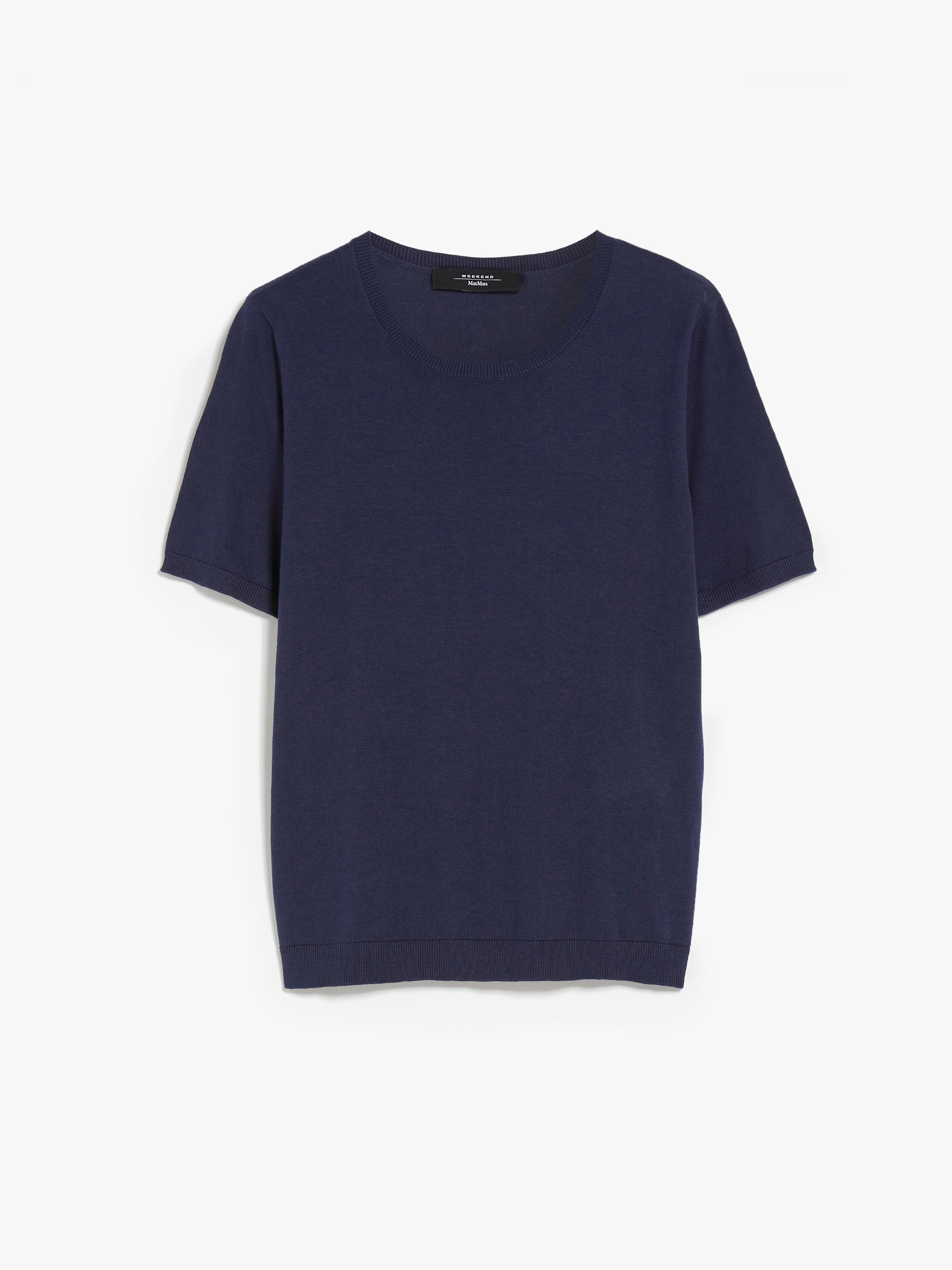 AGRO Silk blend knit T-shirt - 1