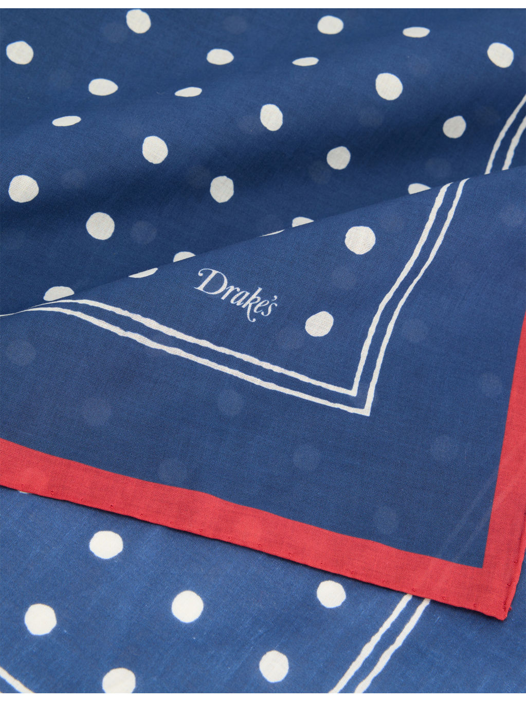 Polka Dot Logo Cotton Bandana - 2