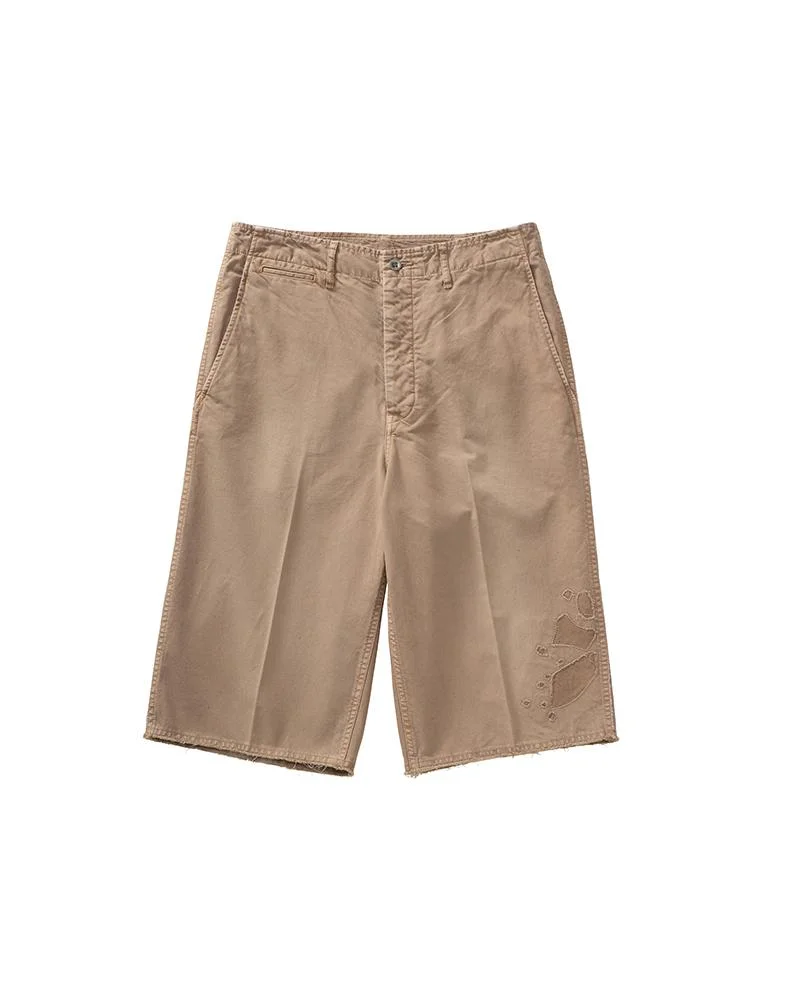 BROADER CHINO SHORTS CRASH BEIGE - 1