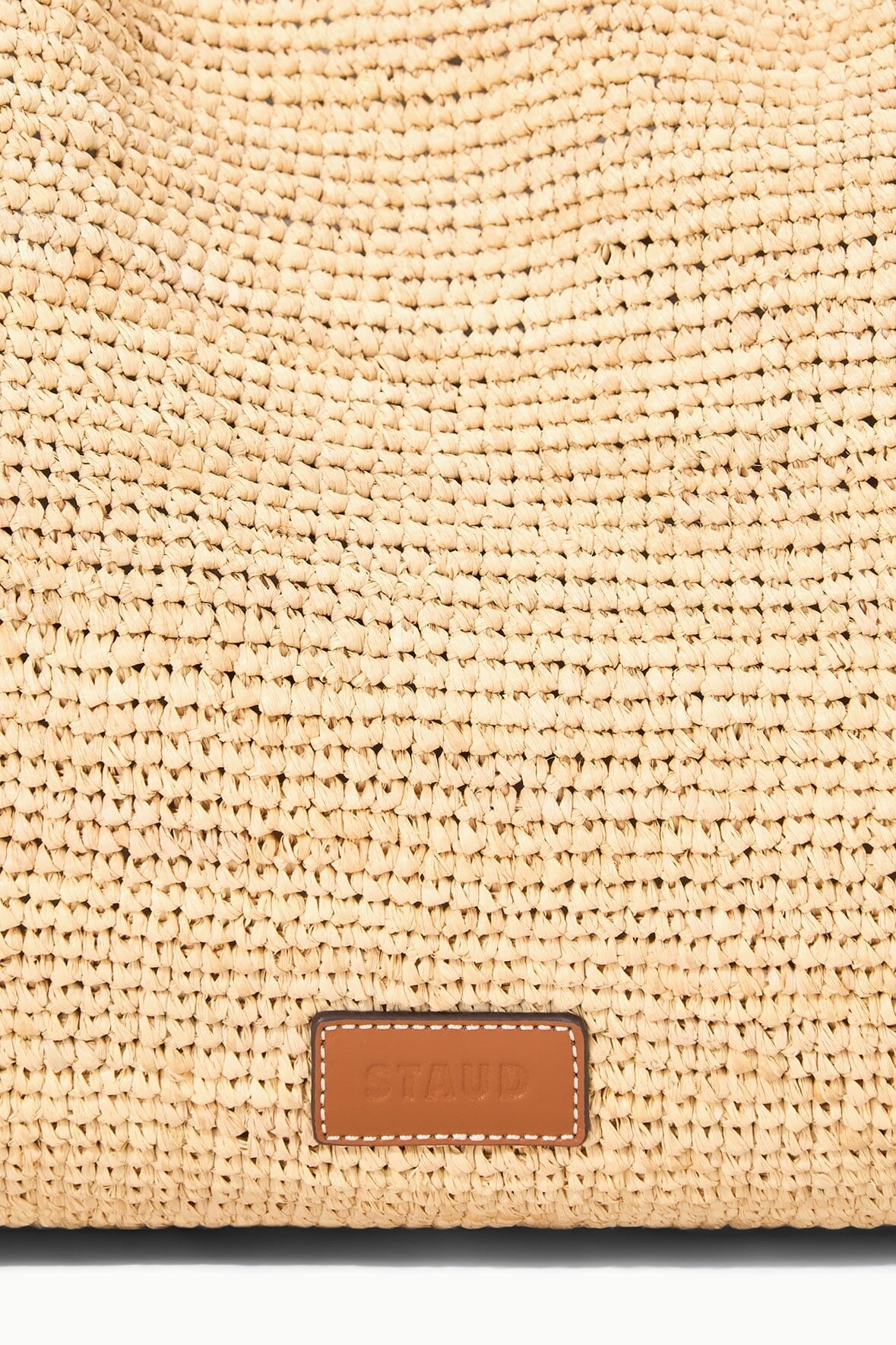 STAUD RUE TOTE BAG NATURAL TAN - 7
