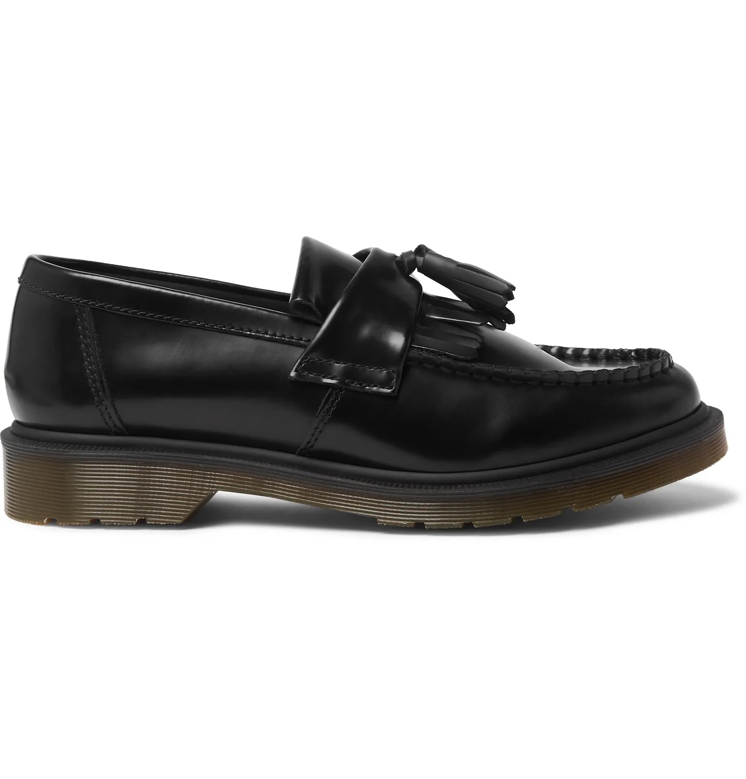 Adrian Polished-Leather Tasselled Loafers - 1