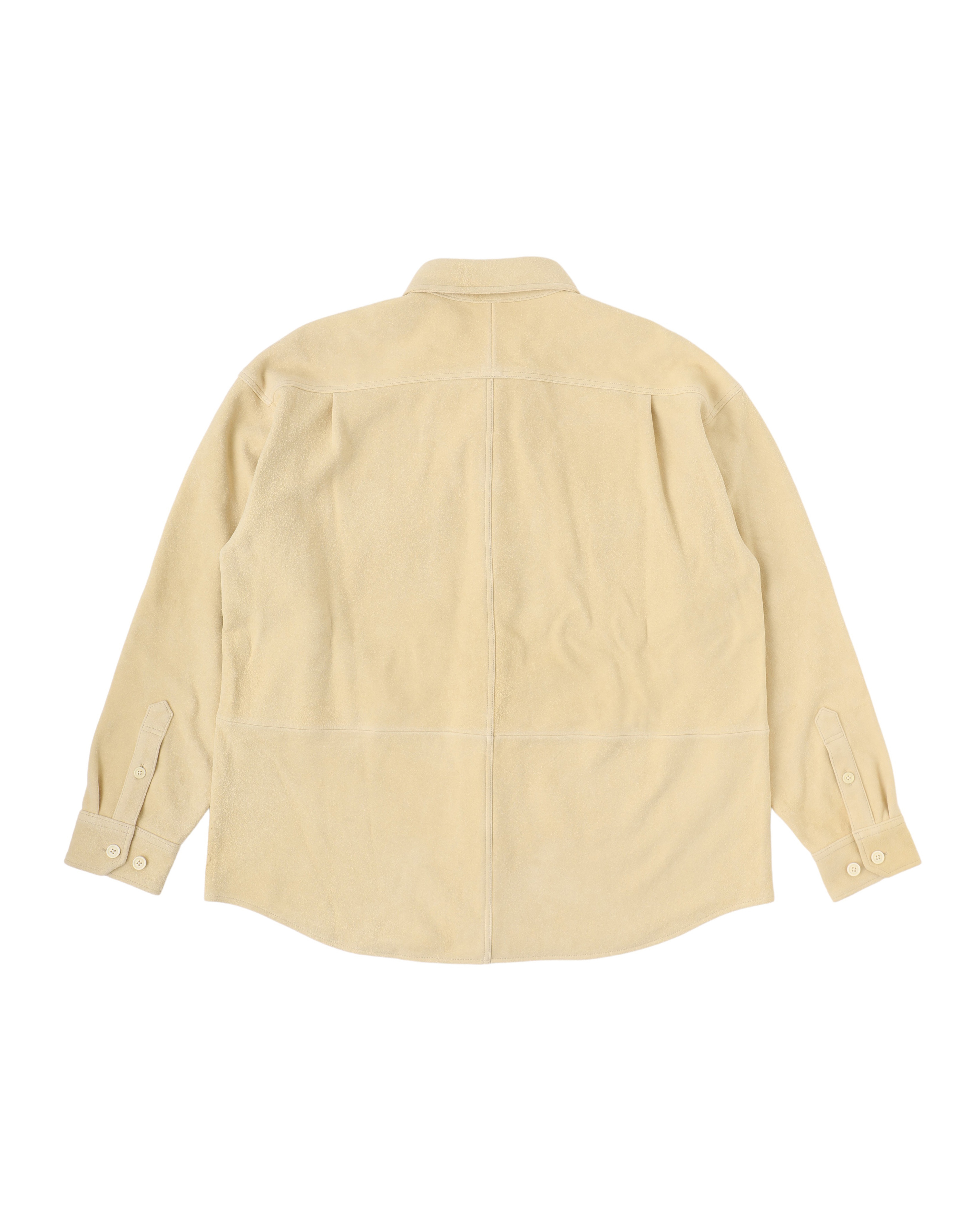 visvim LUMBER SHACKET (JP DEERSKIN) BEIGE | REVERSIBLE