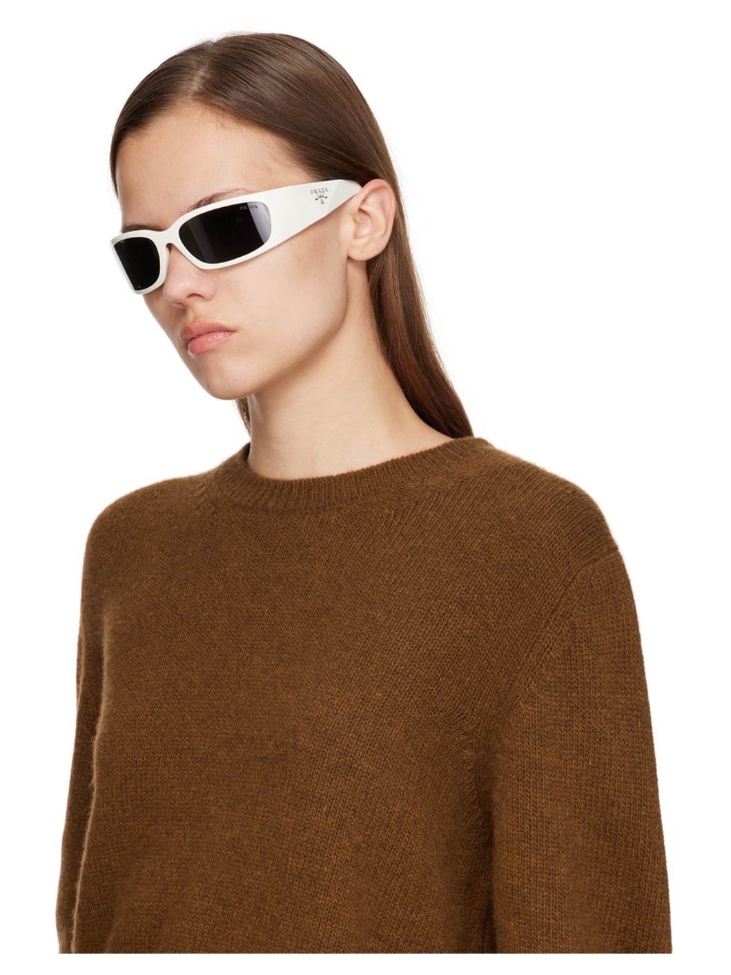 White Symbole Sunglasses - 4