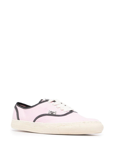 Maison MIHARAYASUHIRO General Scale contrasting trim sneakers outlook