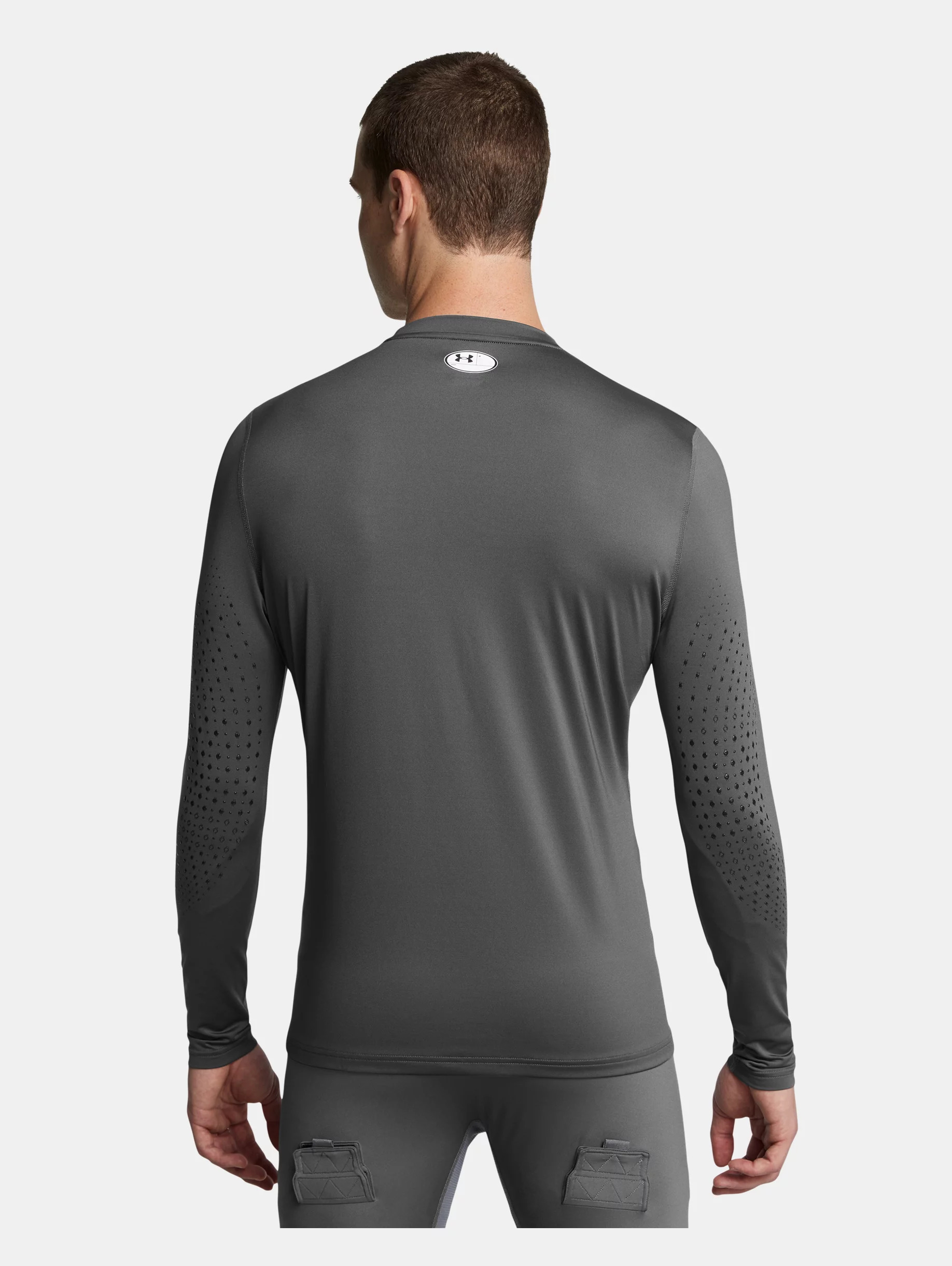 Men's UA Hockey Grippy Fitted Long Sleeve - 4