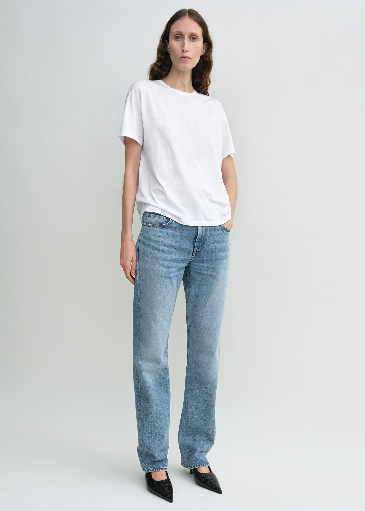 Low straight denim true vintage - 2