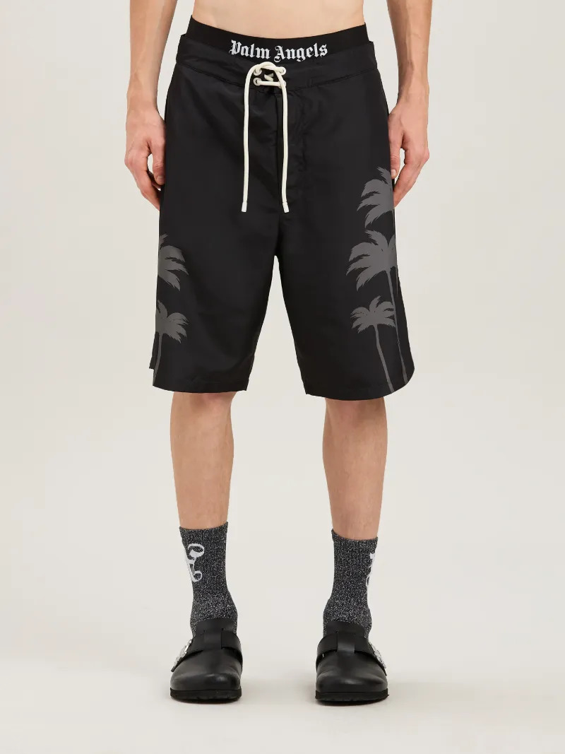 Palms print swim shorts - 3