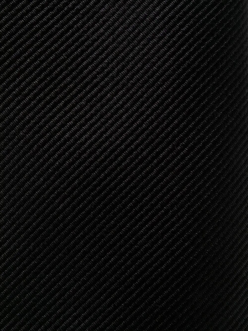 SAINT LAURENT SKINNY EVENING TIE WITH SILK GROSGRAIN LOGO outlook