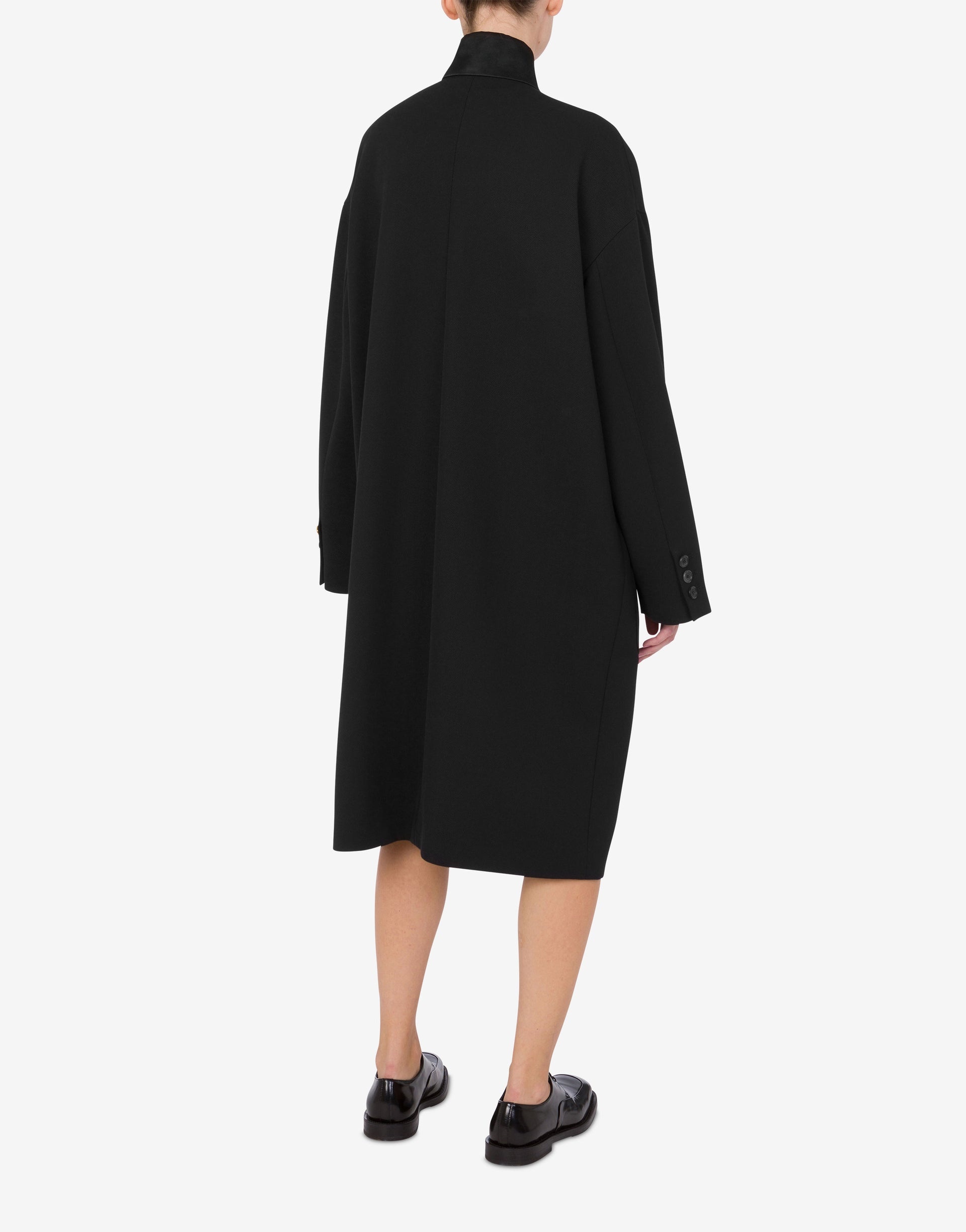 DIAGONAL WOOL-BLEND COAT - 2
