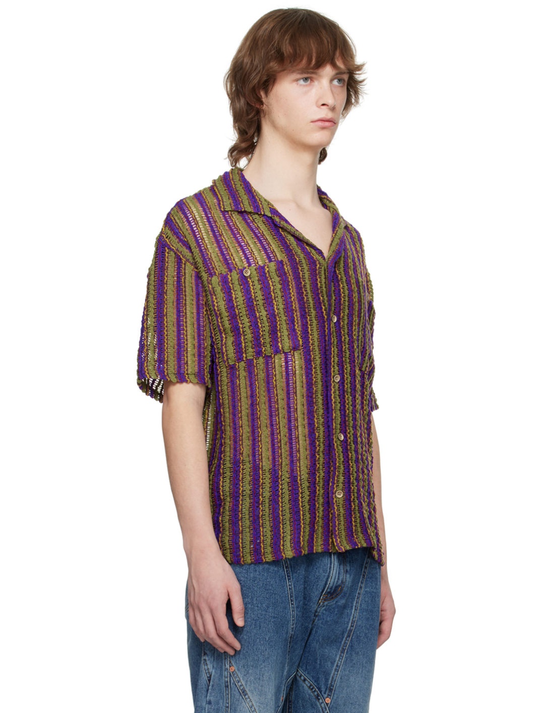 Purple Sheer Shirt - 2