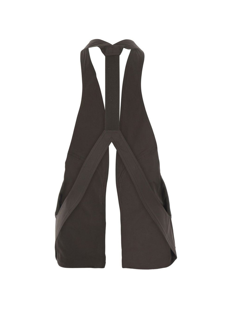 Rick Owens Temple Bauhaus zip-detail gilet outlook