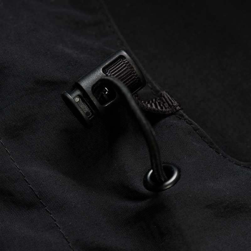 SCRUM HOODED SHELL JACKET BLACK 9