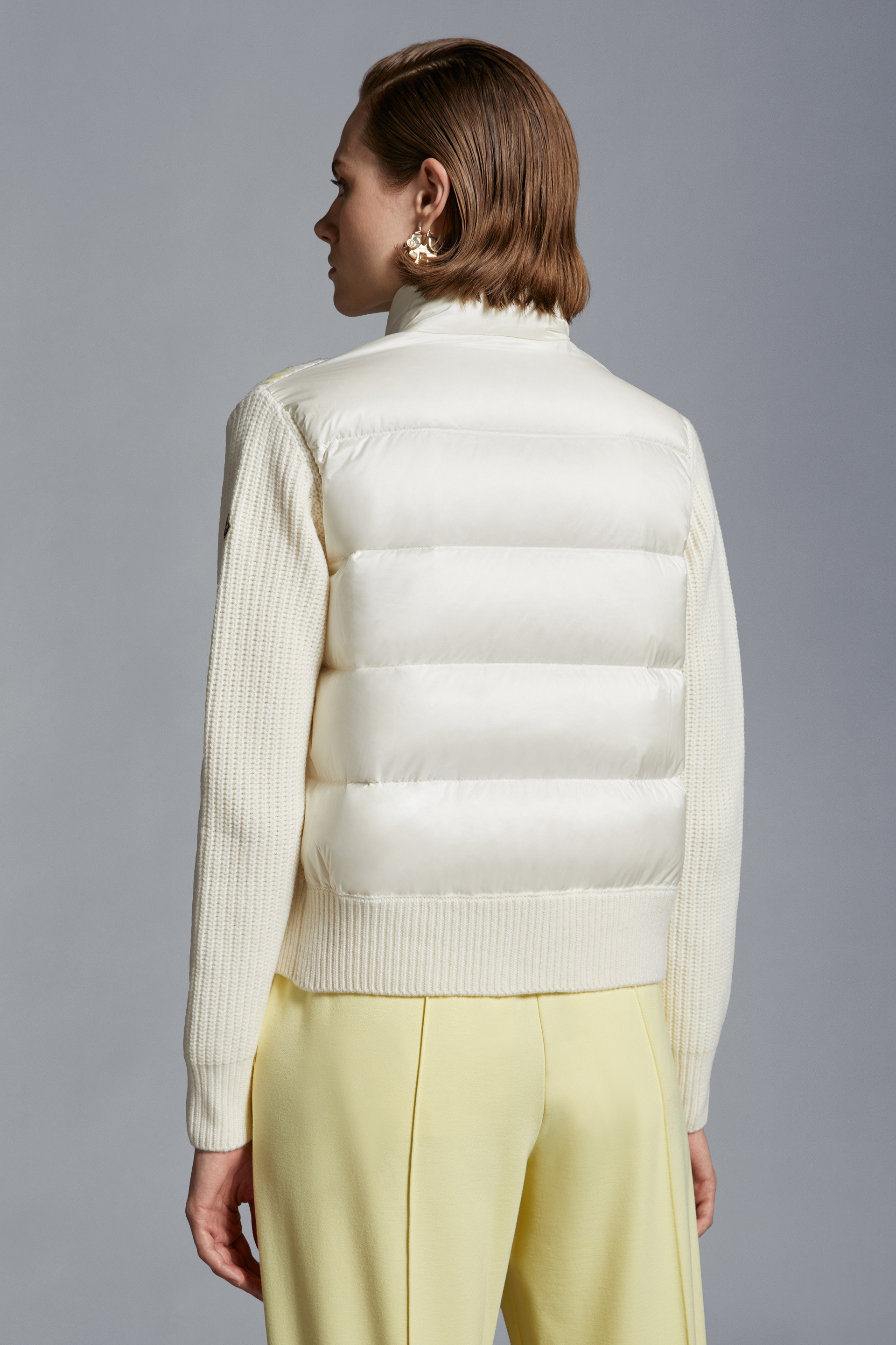Padded Wool Cardigan - 5