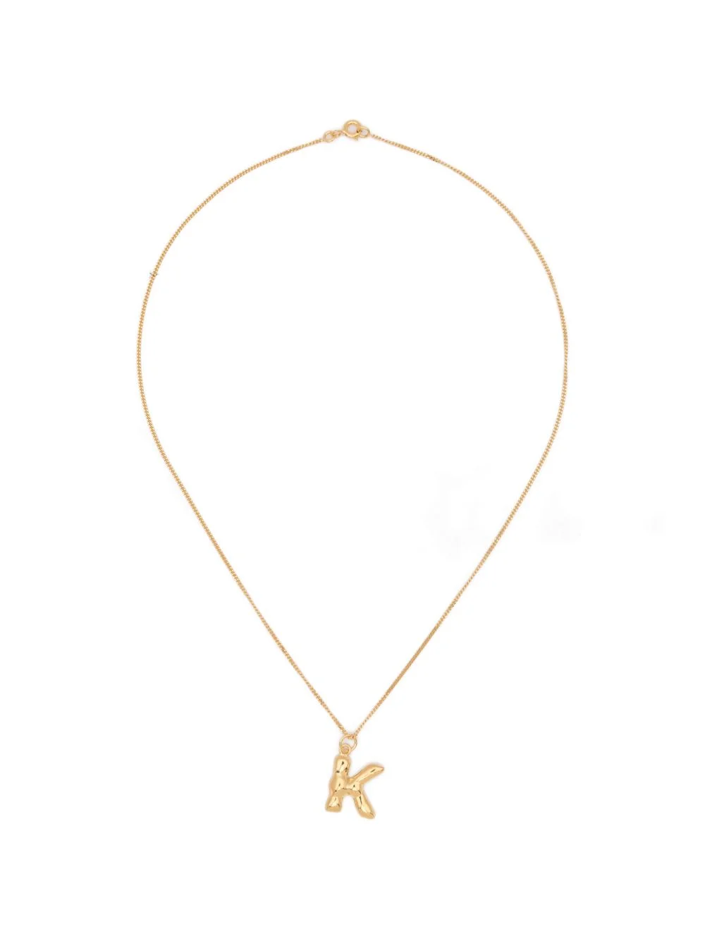 K-pendant necklace - 1