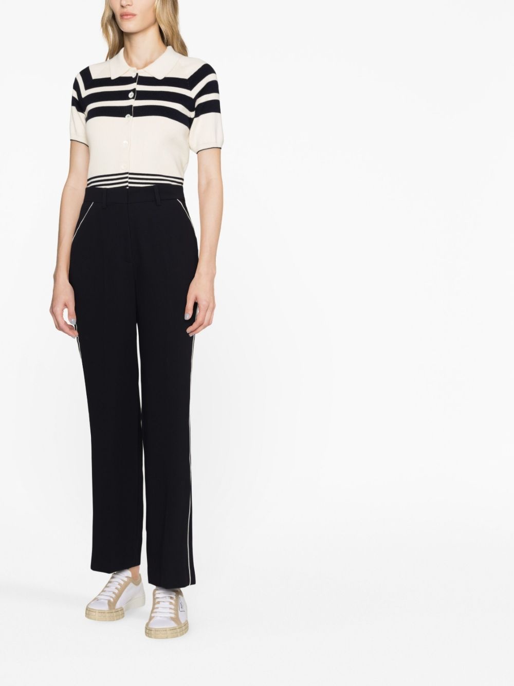 straight-leg trousers - 2