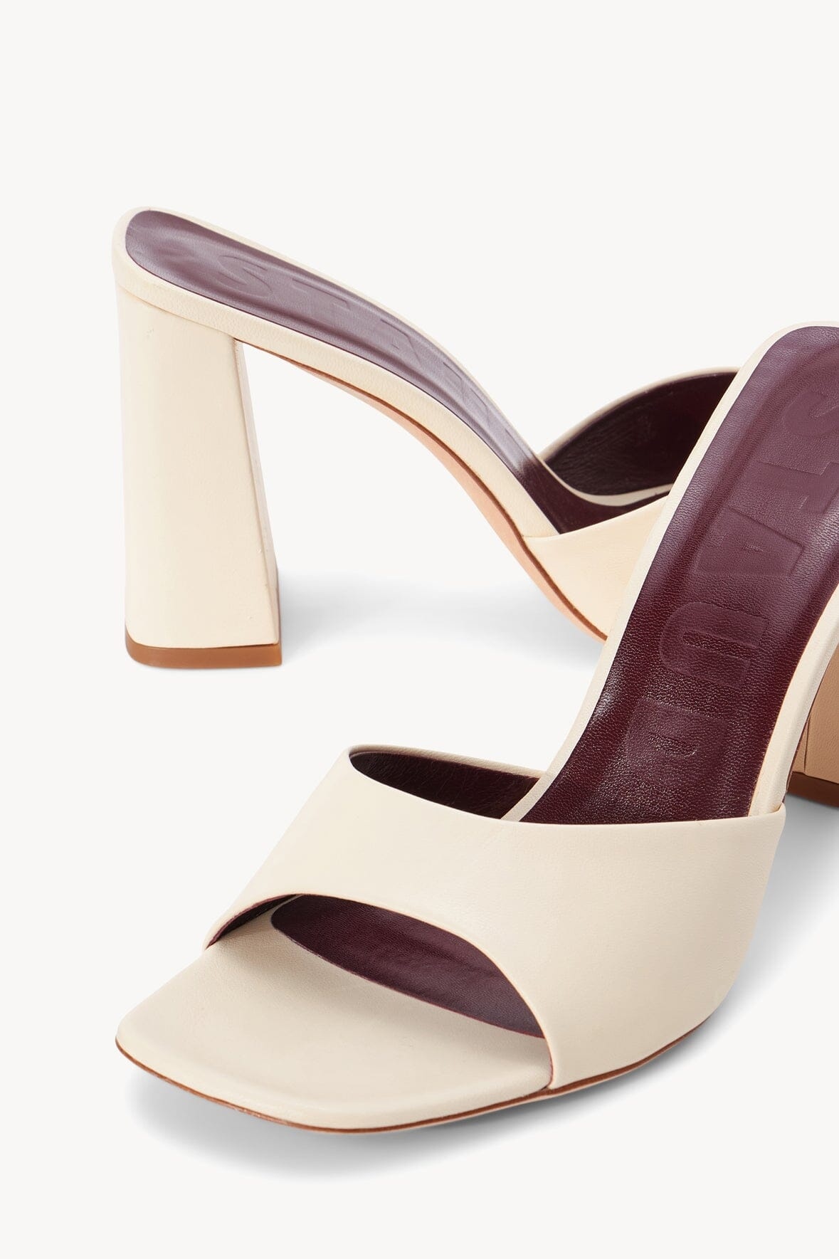 STAUD SLOANE HEEL CREAM - 4
