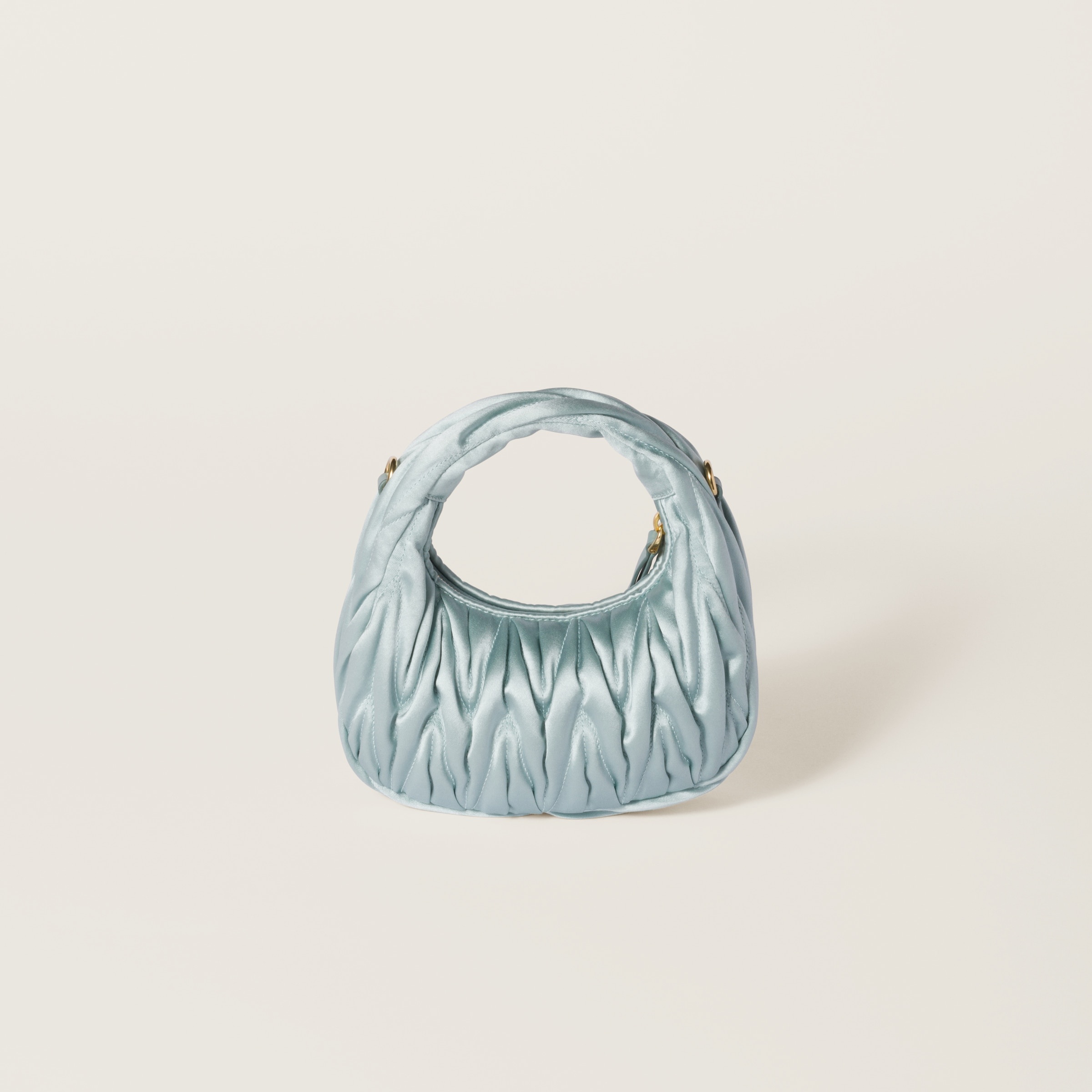 Wander matelassé satin mini-bag - 3