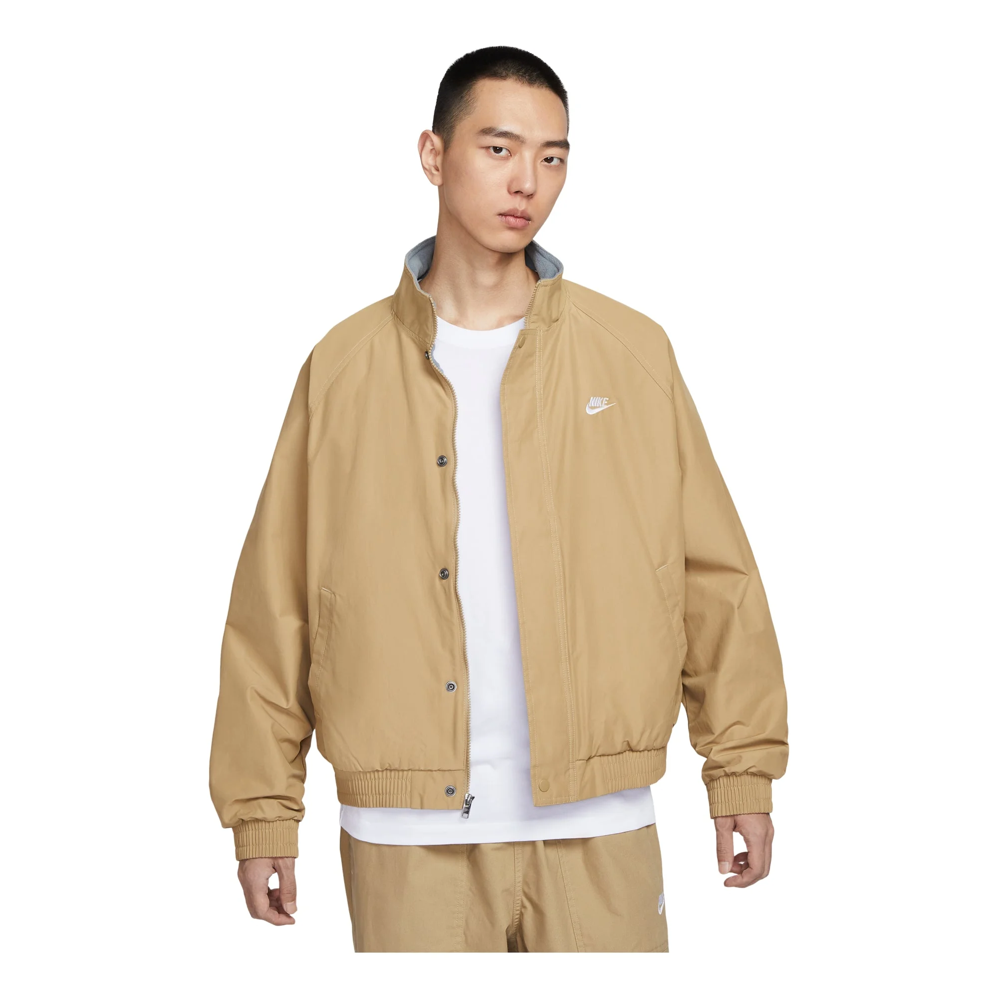 Nike Club Futura Jacket 'Parachute Beige' FZ0657-297 - 1