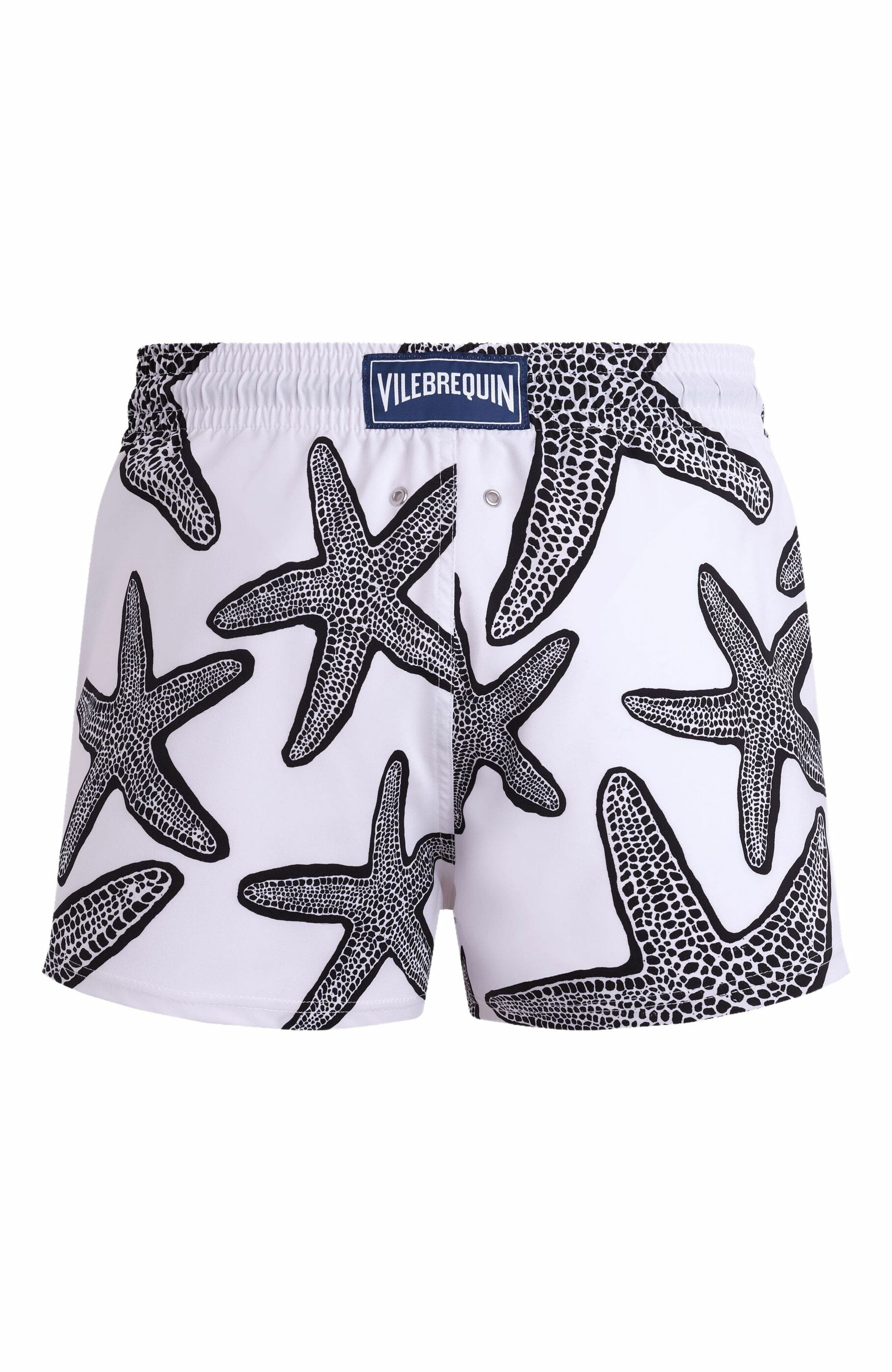 Vilebrequin Men's Starlette Short Swim Shorts in Blanc at Nordstrom - 3