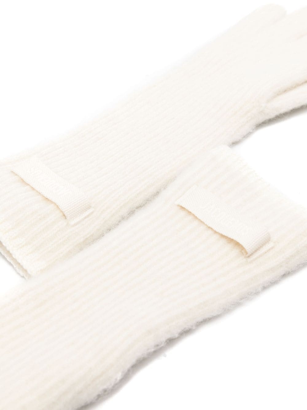 logo-patch gloves - 2