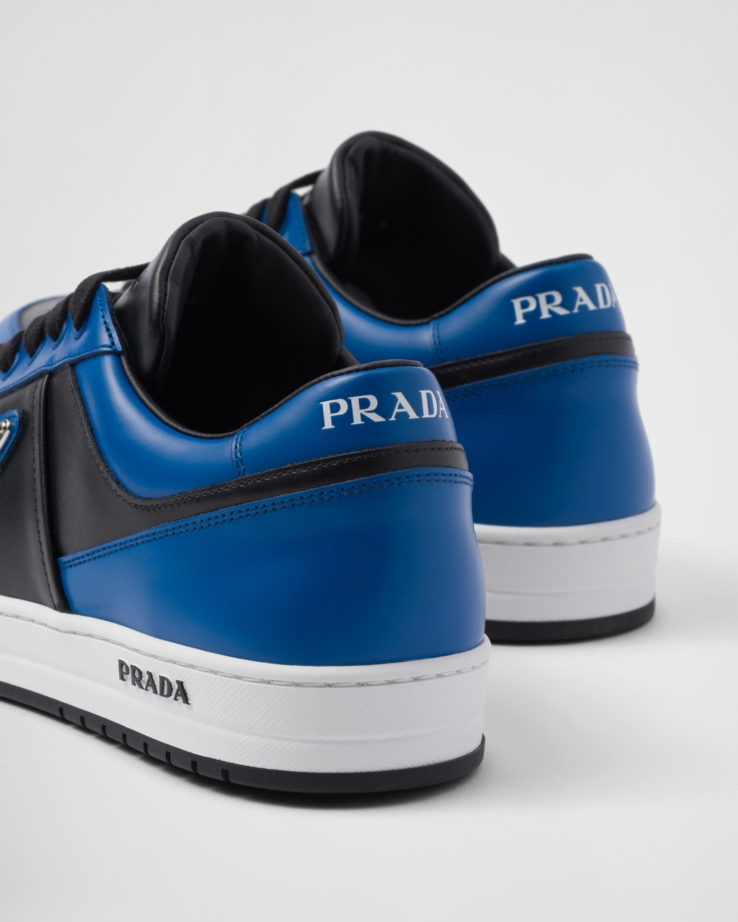 Prada Downtown leather sneakers | REVERSIBLE