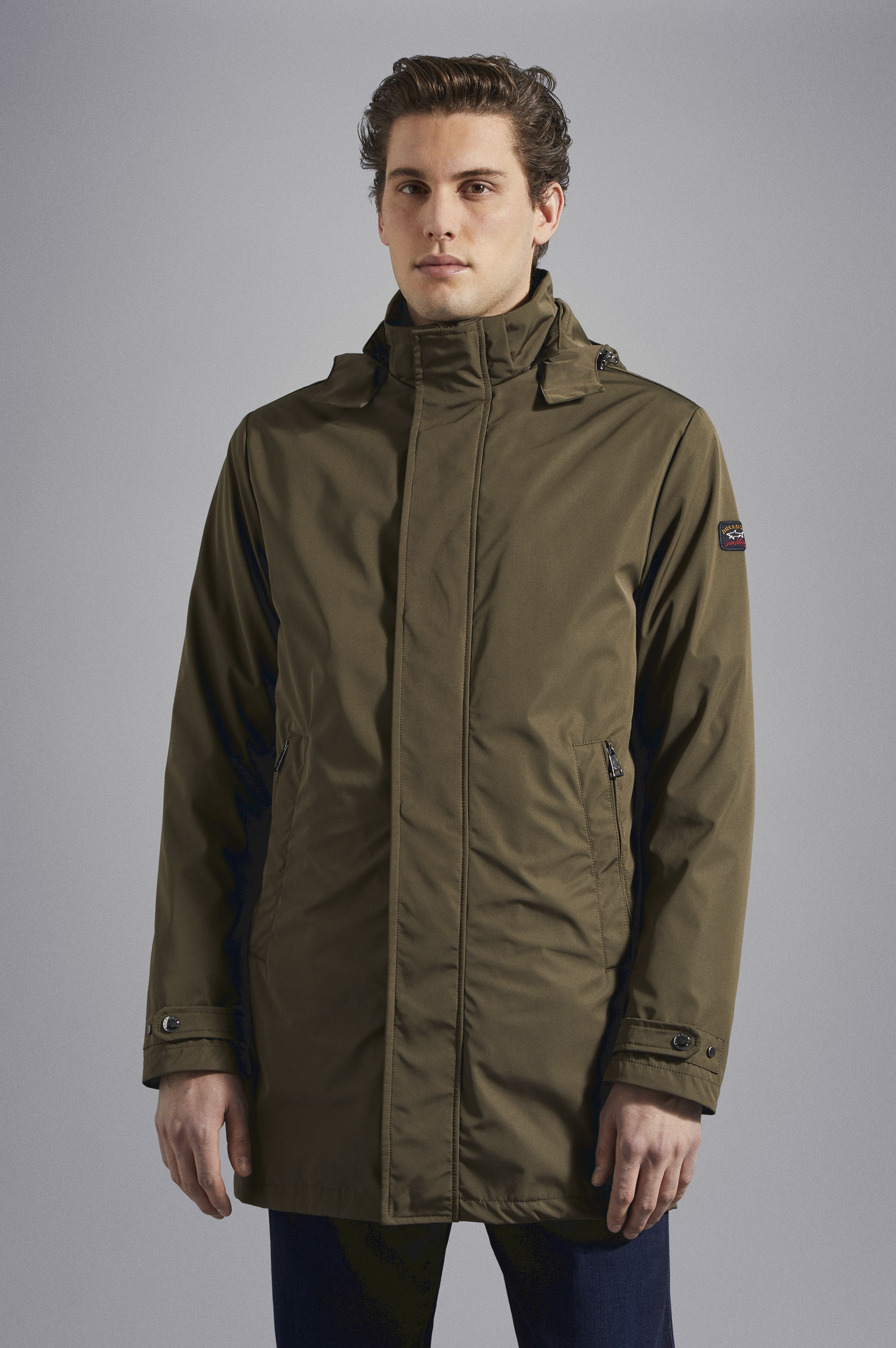 CARCOAT WITH DETACHABLE HOOD - 7