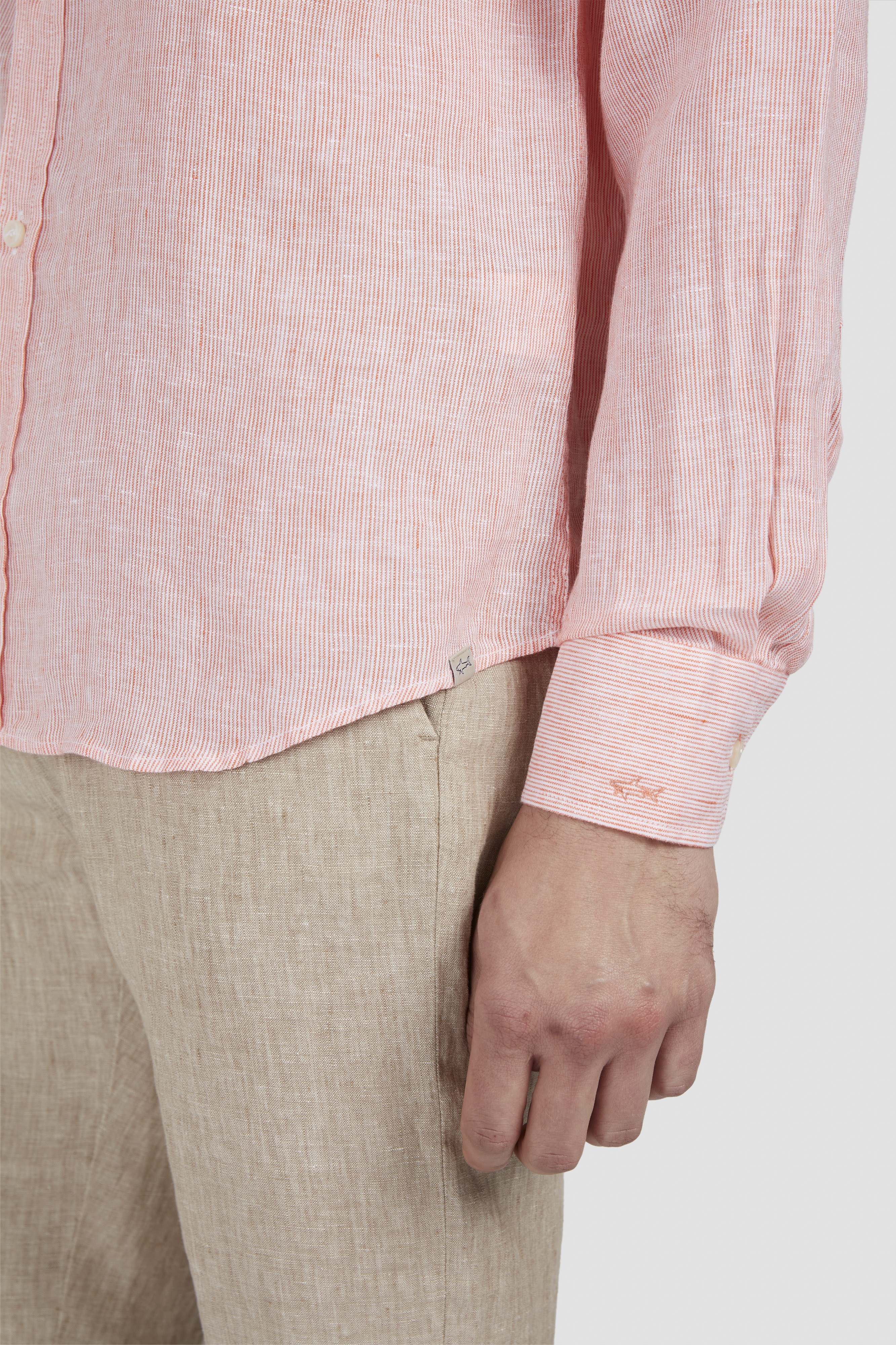 LINEN SEERSUCKER SHIRT - 6
