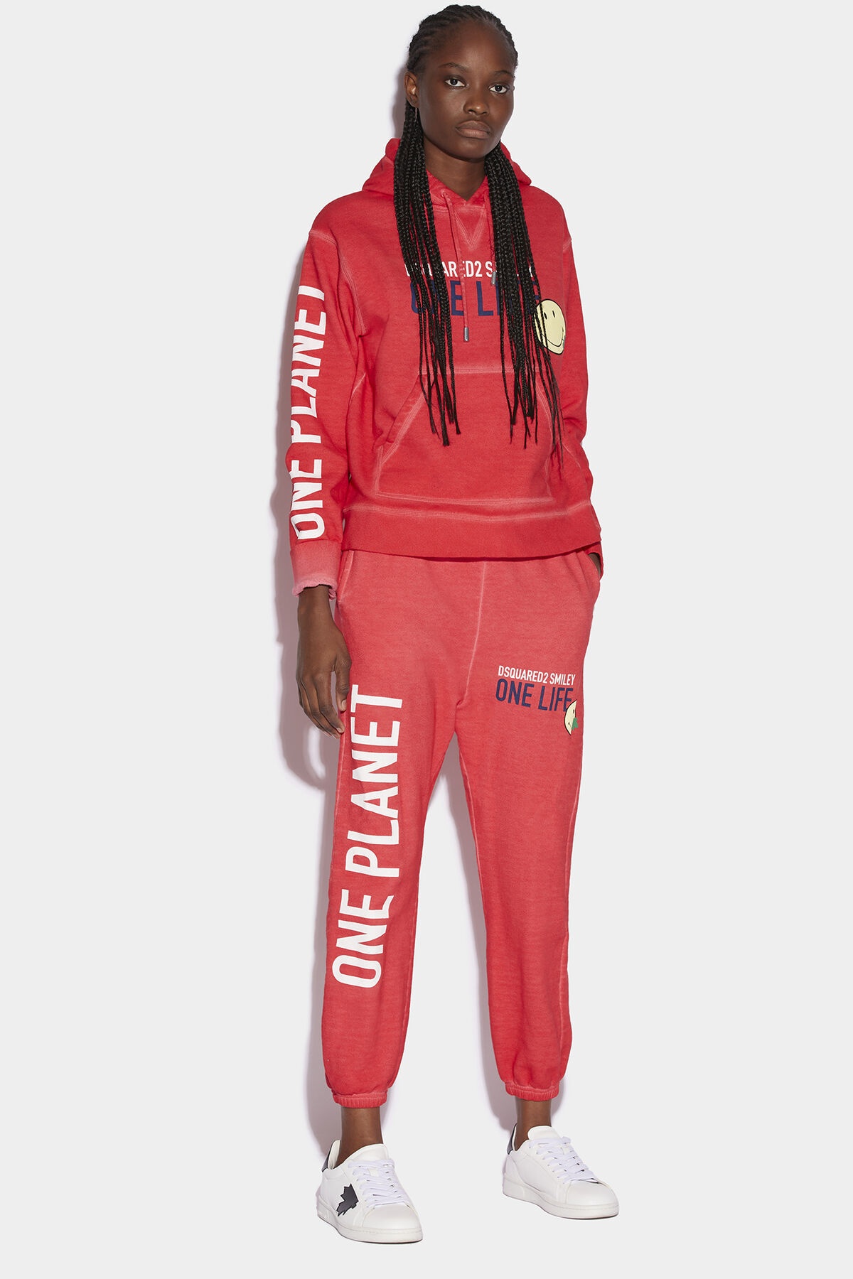 SMILEY ORGANIC COTTON JOGGERS - 1