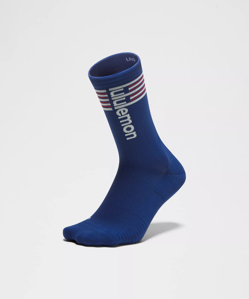 Unisex Power Stride Crew Socks *Stripe 3