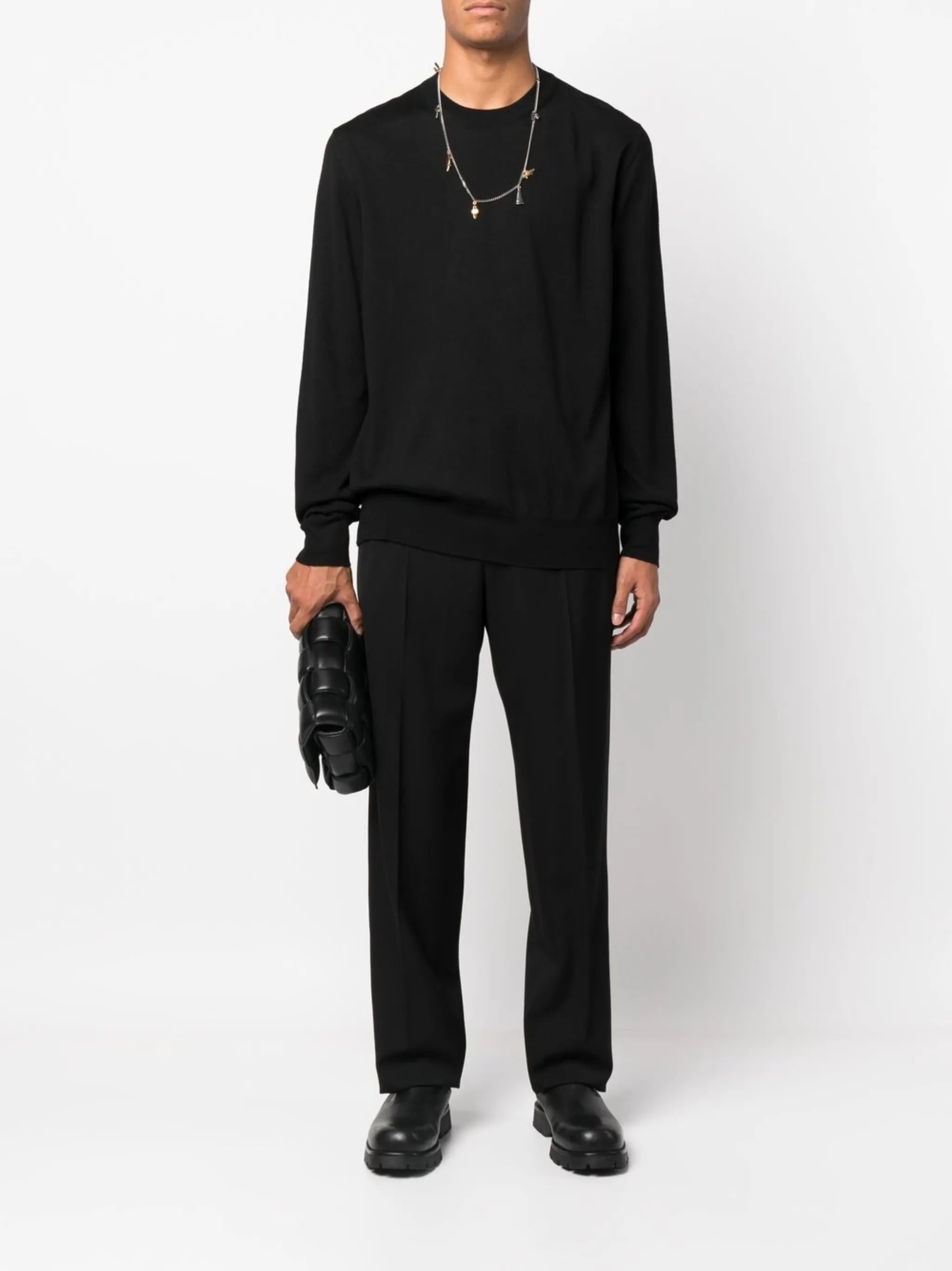Wool-knit Crew-neck Jumper - 5