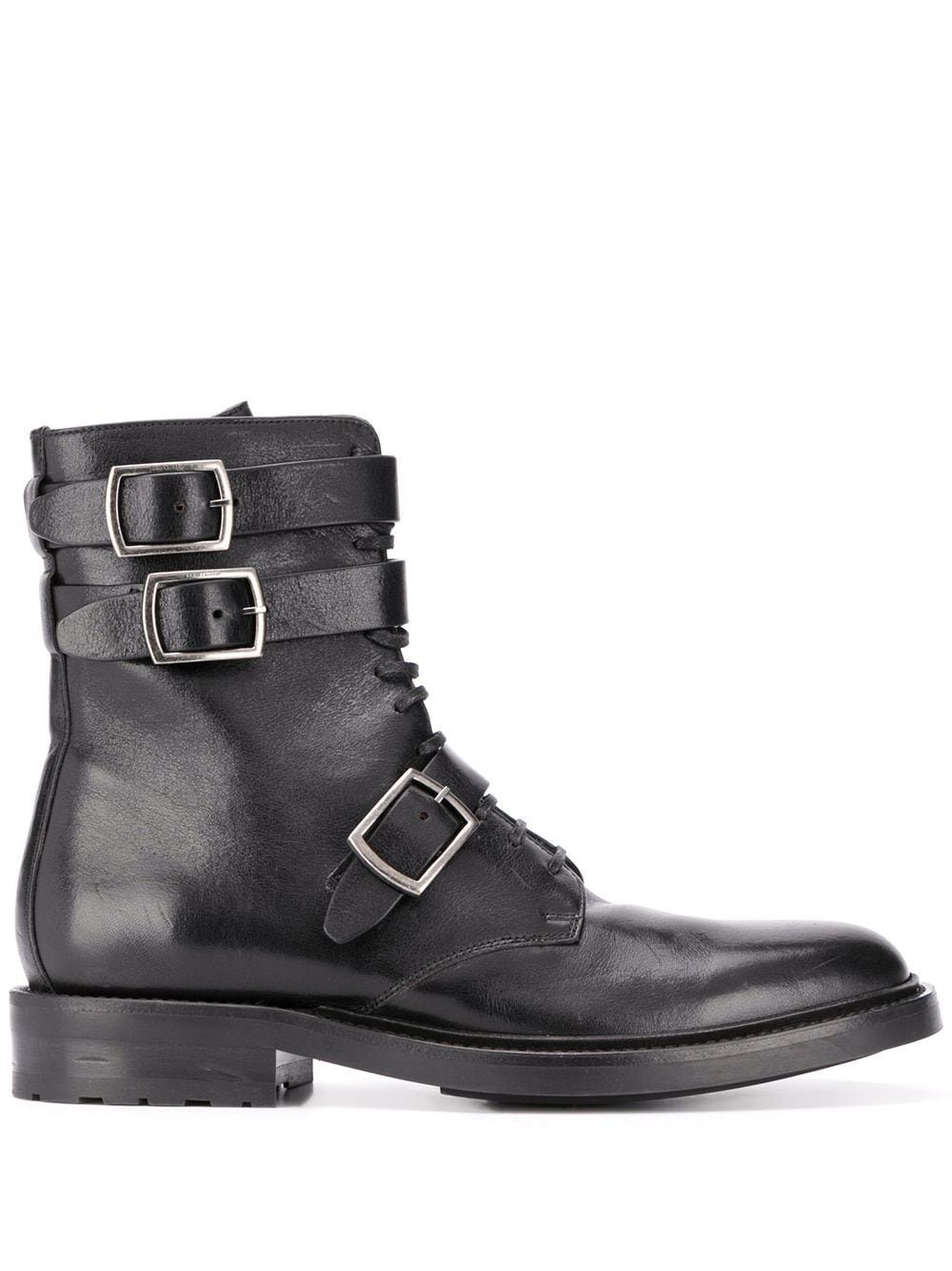 Army 20 buckle boots - 1